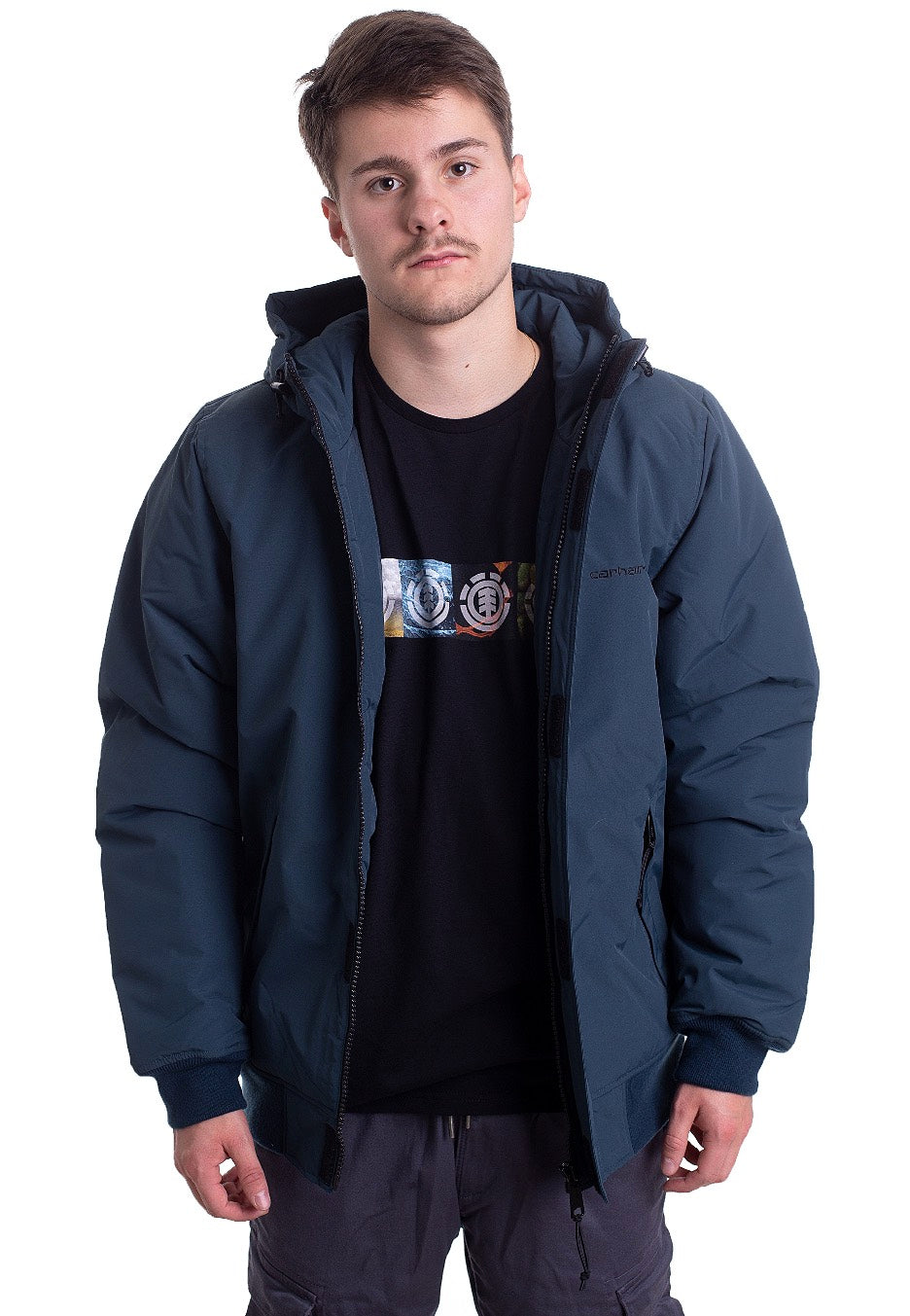 Carhartt WIP - Kodiak Duck Blue/Black - Jacket | Men-Image