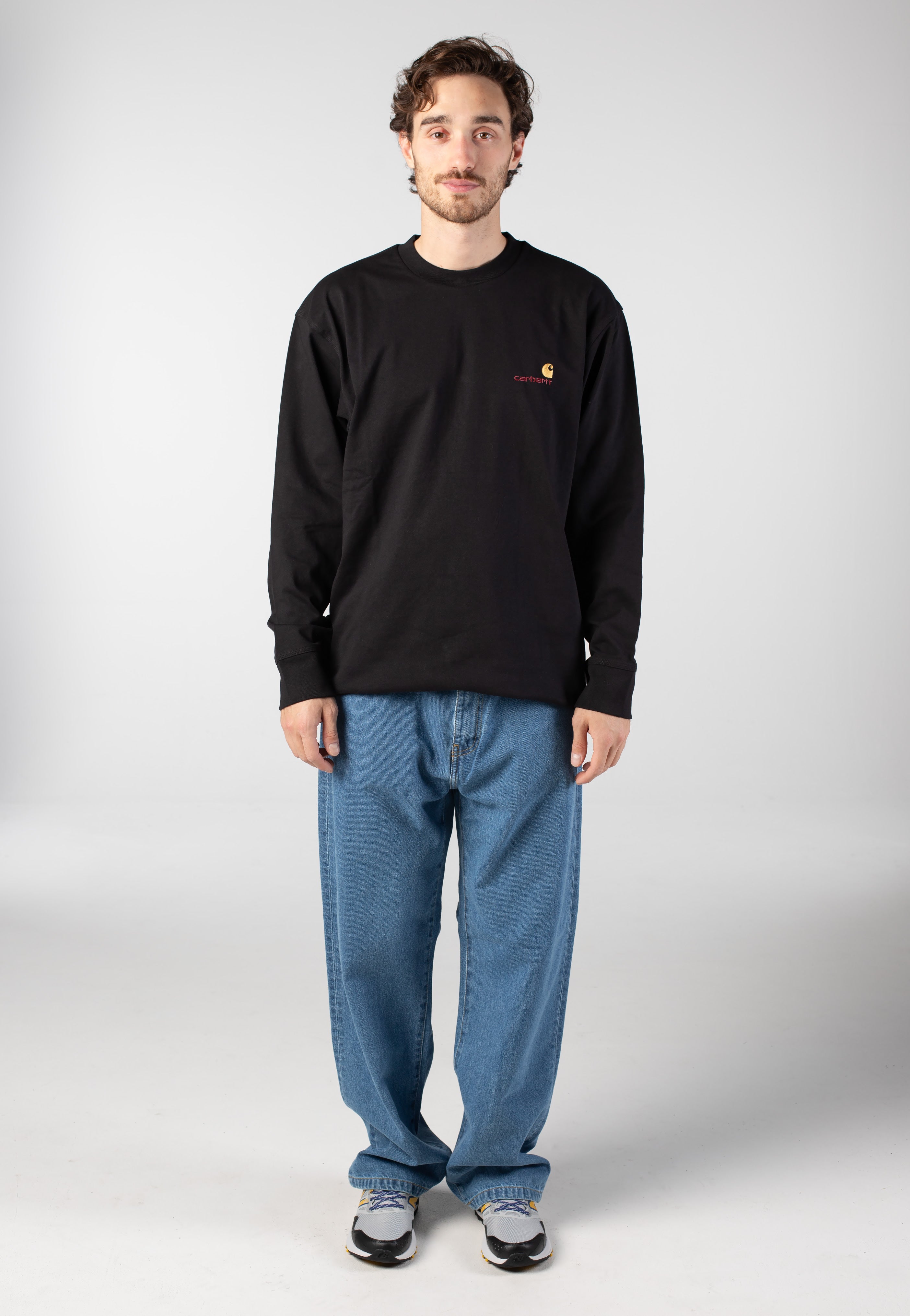 Carhartt WIP - Landon Heavy Stone Wash Blue - Jeans | Men-Image