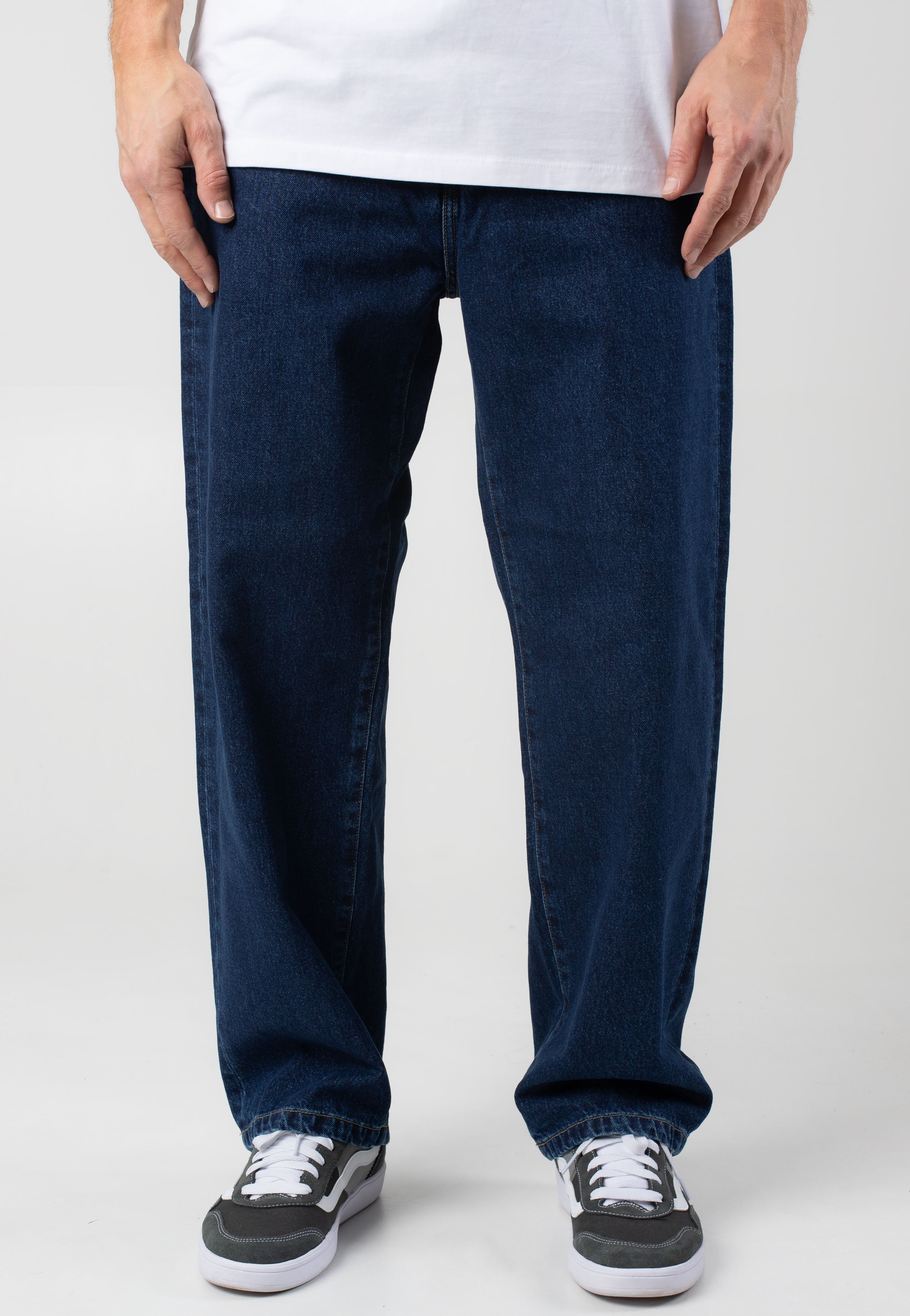 Carhartt WIP - Landon Stone Washed Blue - Pants | Men-Image