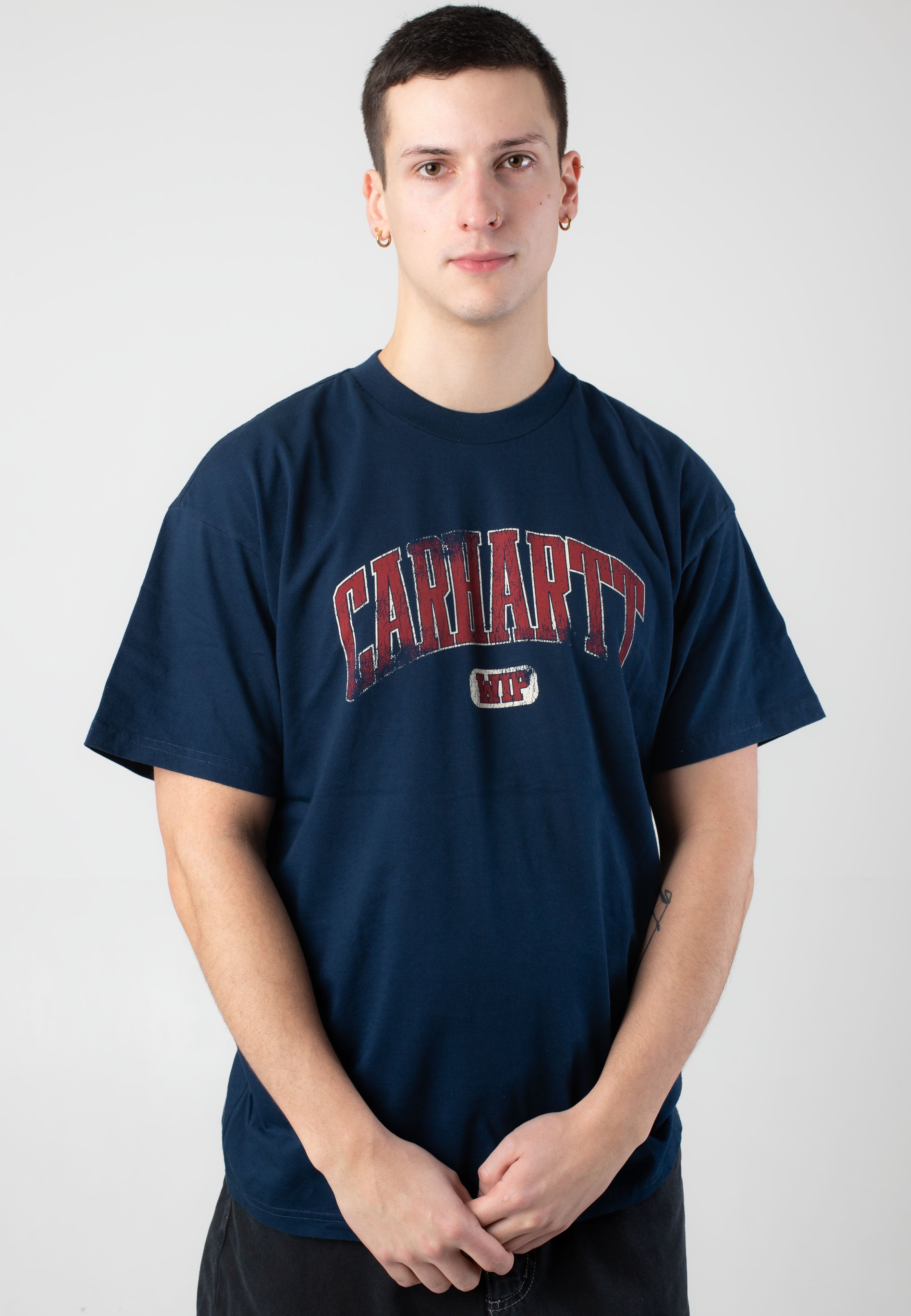 Carhartt WIP - Lecture Heavy Enzyme Wash Ink - T-Shirt | Men-Image