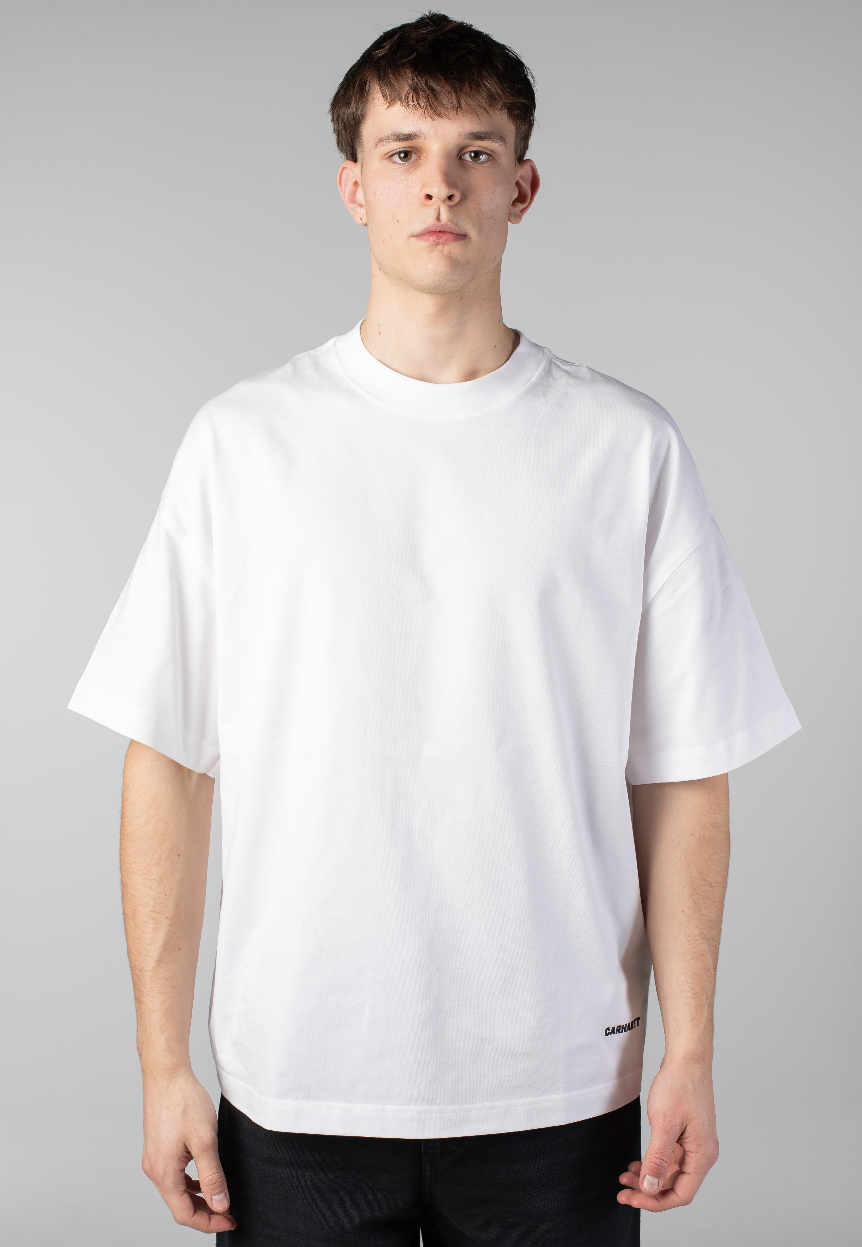 Carhartt WIP - Link Script White/Black - T-Shirt | Men-Image
