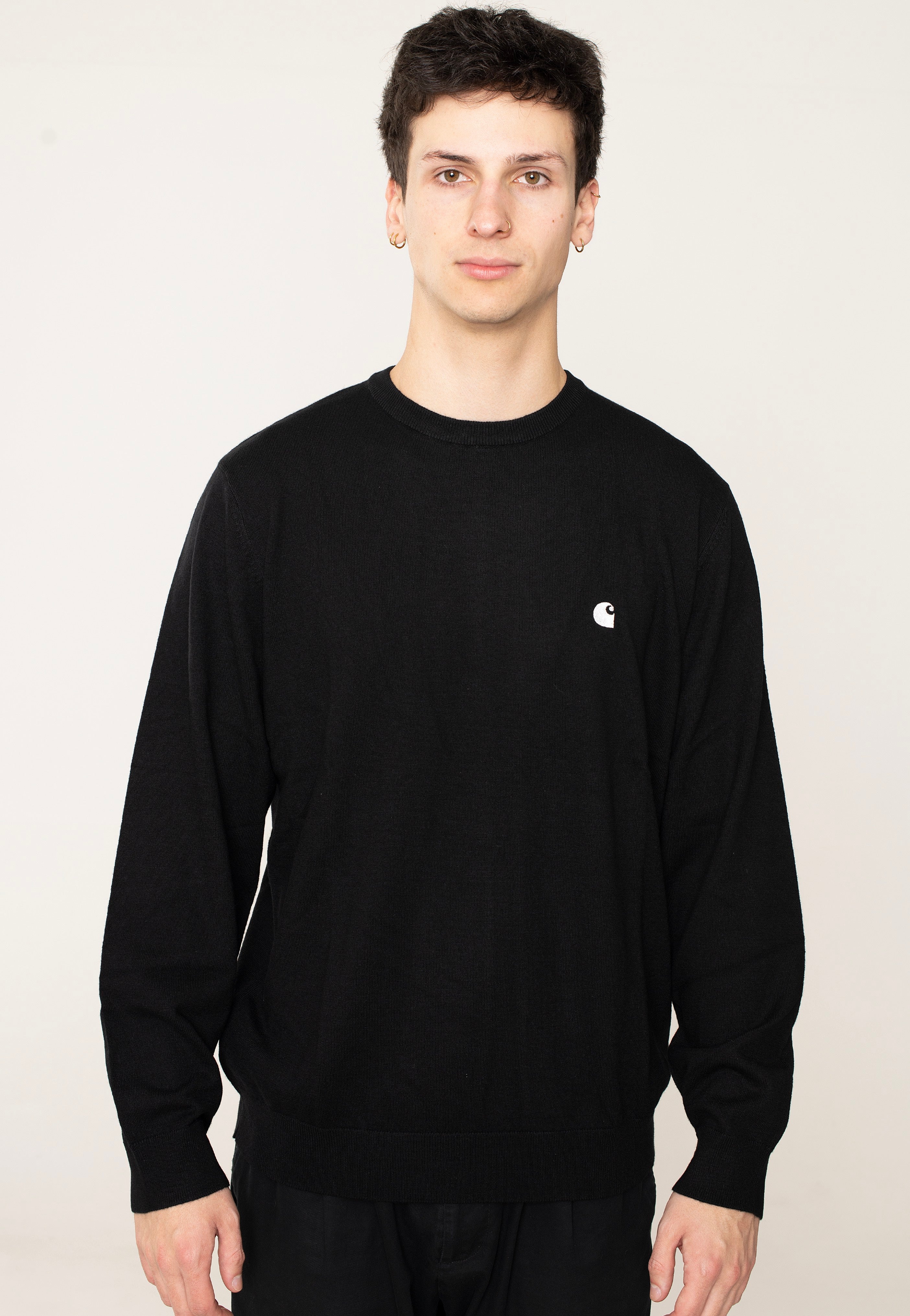 Carhartt WIP - Madison Black/Wax - Pullover | Men-Image