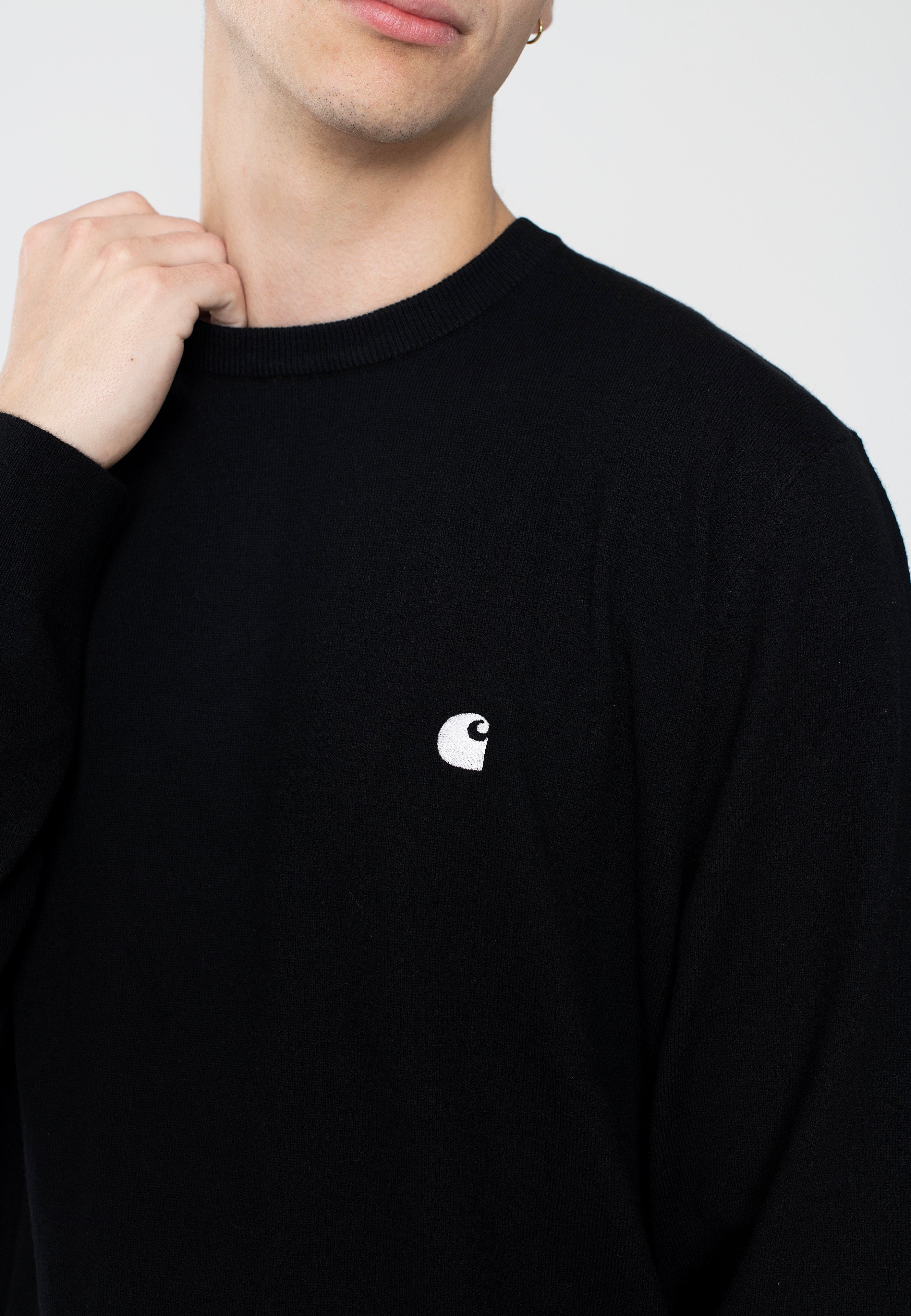 Carhartt WIP - Madison Black/Wax - Pullover | Men-Image