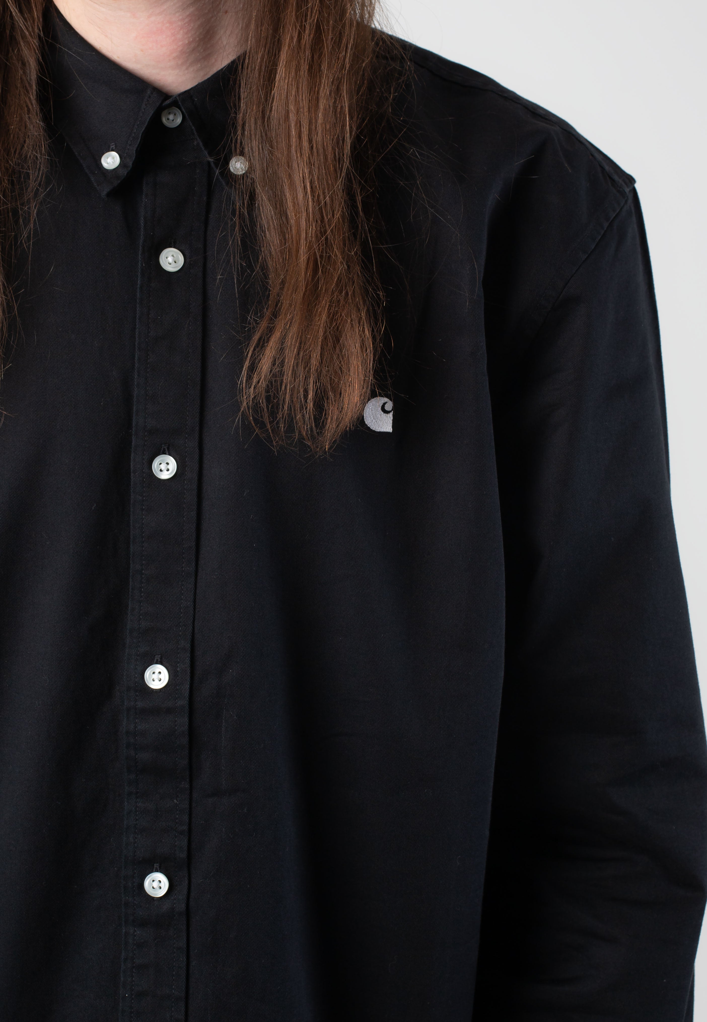 Carhartt WIP - Madison Black/White - Shirt | Men-Image
