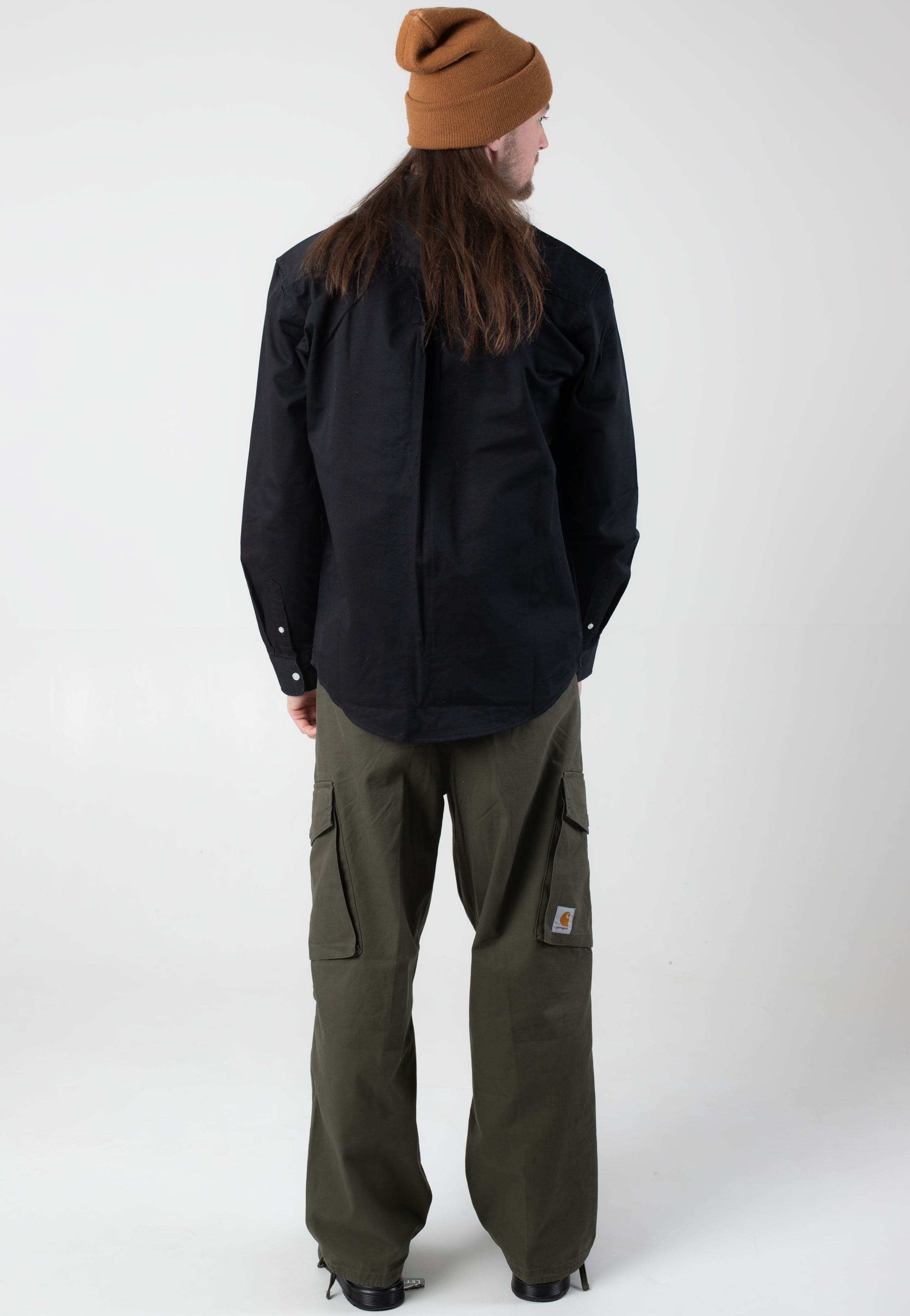 Carhartt WIP - Madison Black/White - Shirt | Men-Image