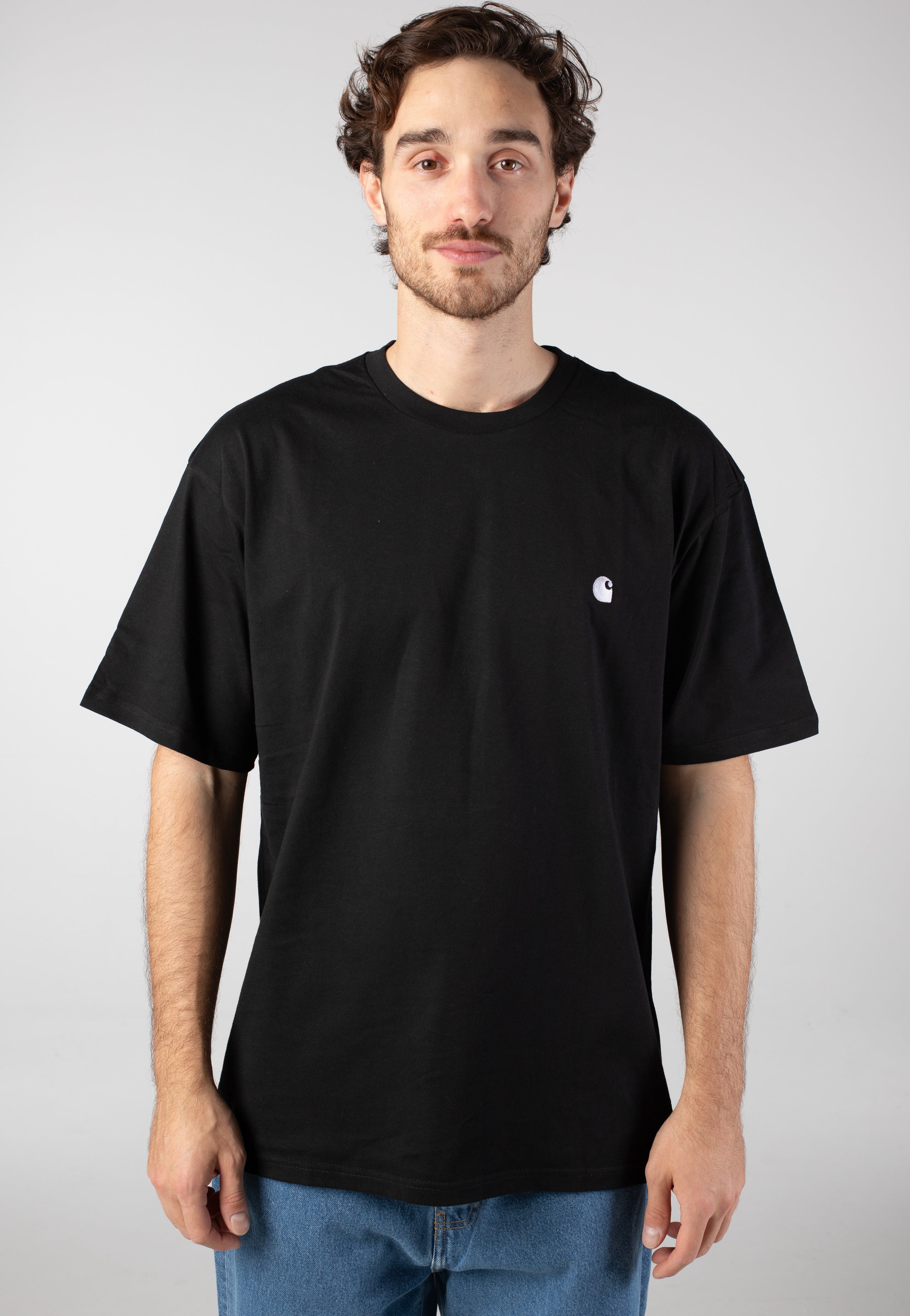 Carhartt WIP - Madison Black/White - T-Shirt | Men-Image