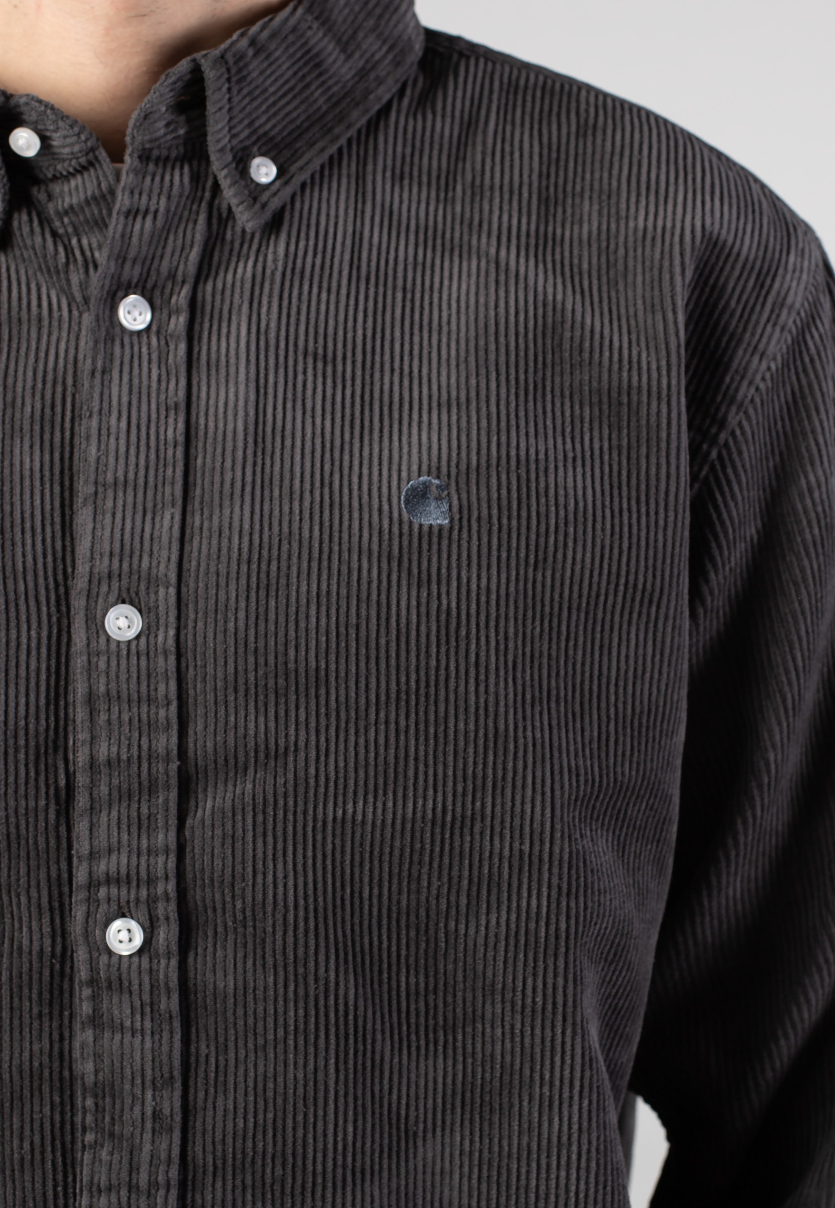 Carhartt WIP - Madison Cord Graphite/Graphite - Shirt | Men-Image