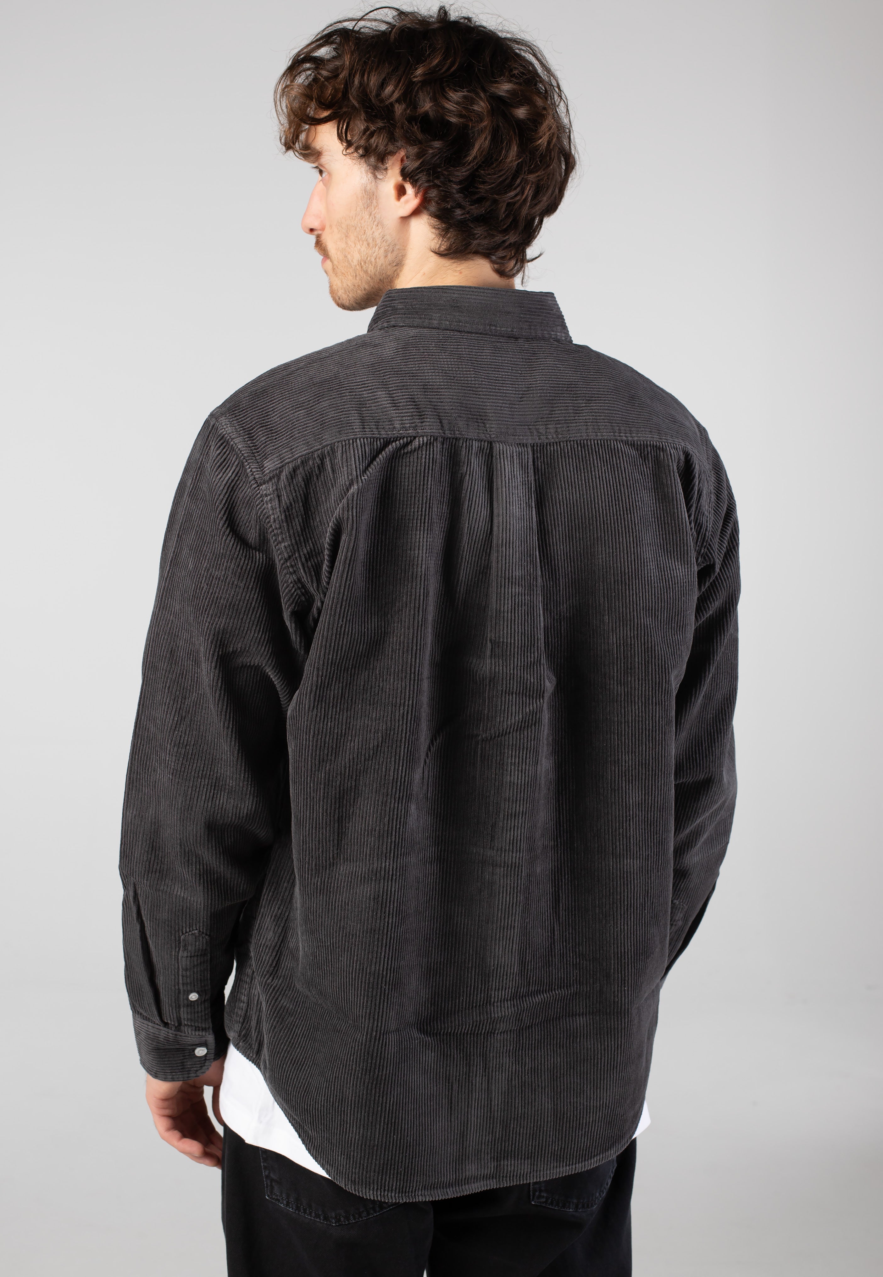 Carhartt WIP - Madison Cord Graphite/Graphite - Shirt | Men-Image