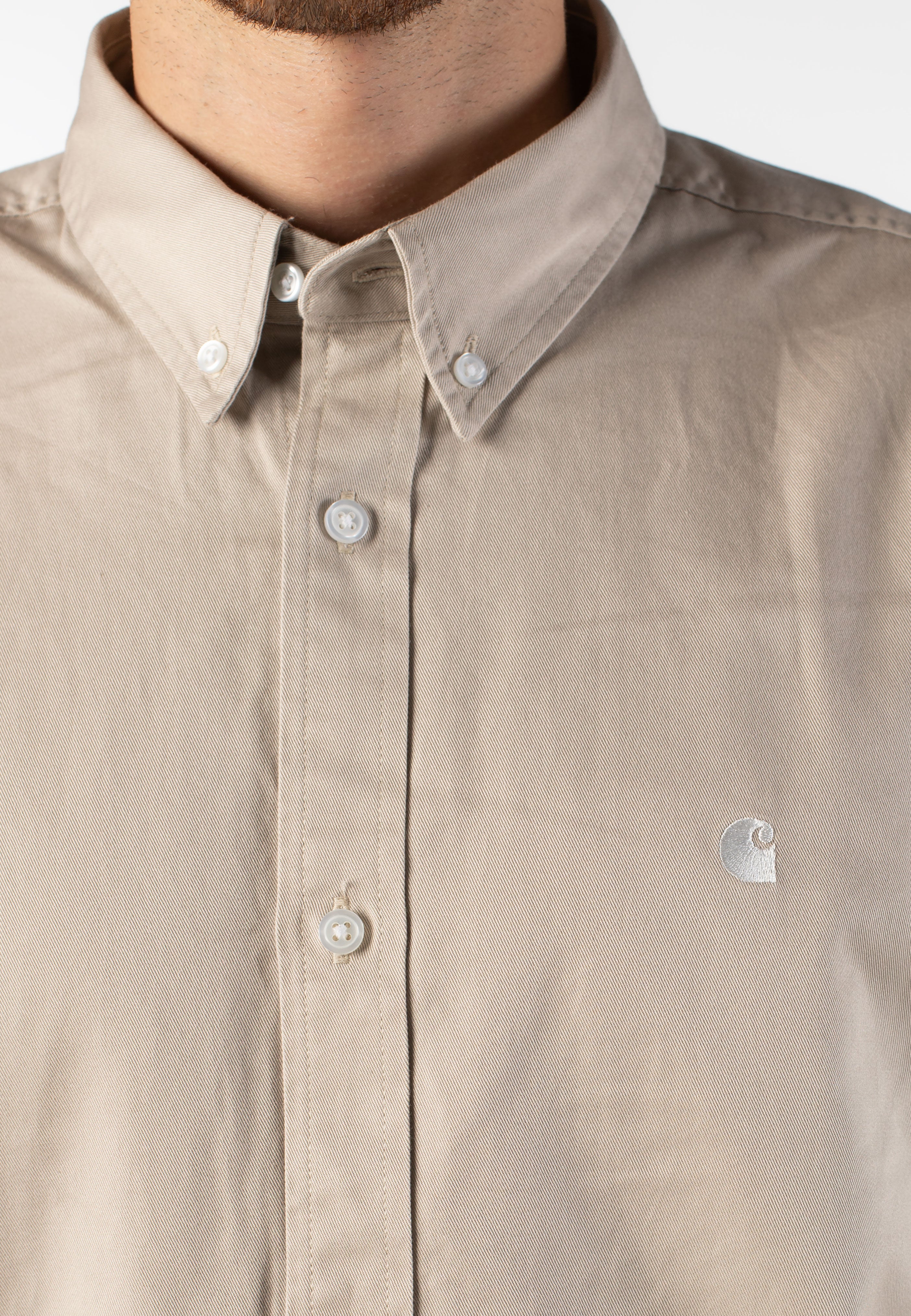 Carhartt WIP - Madison Fleur De Sel/Wax - Shirt | Men-Image