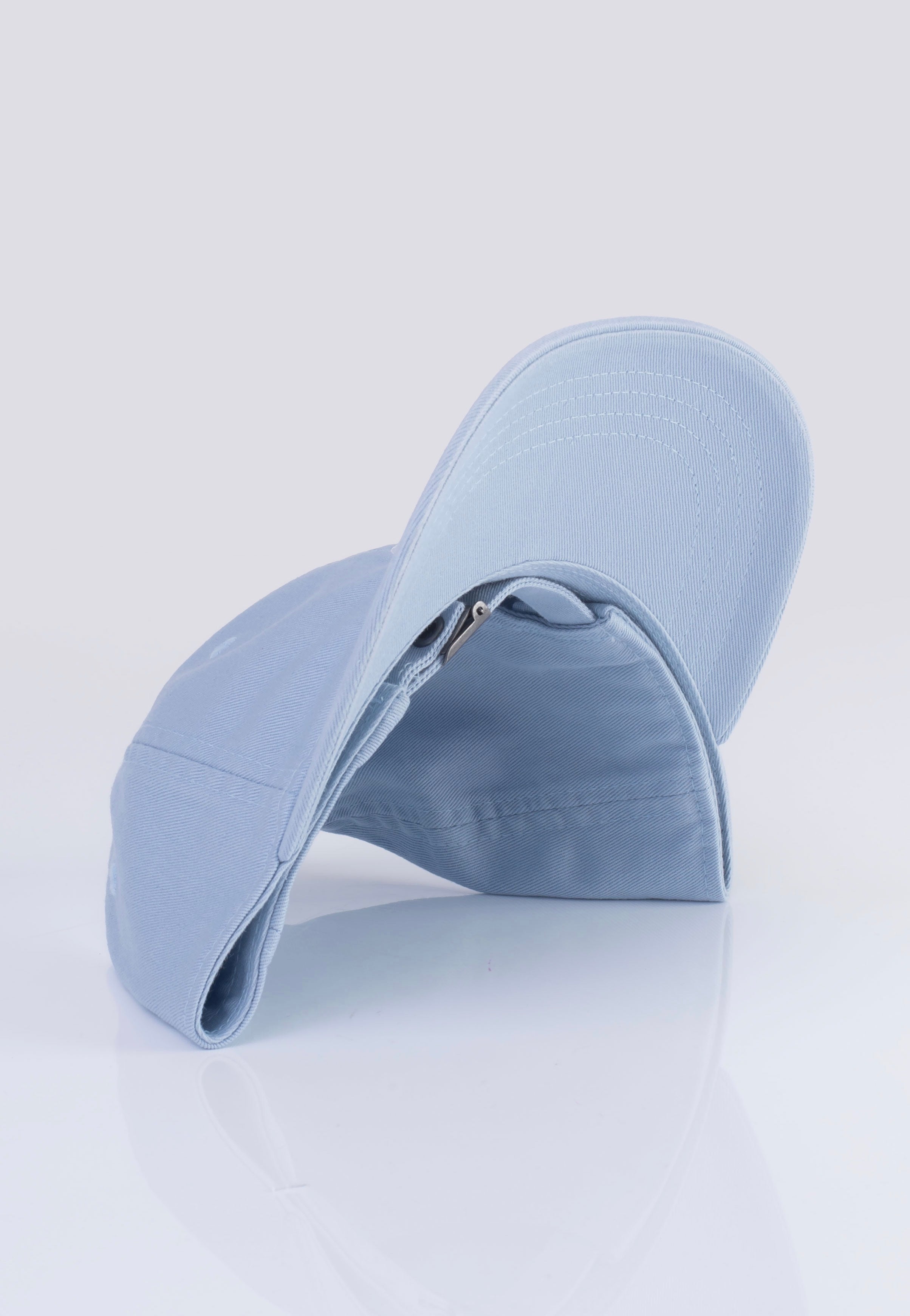 Carhartt WIP - Madison Logo Blue Fog/White - Cap | Neutral-Image