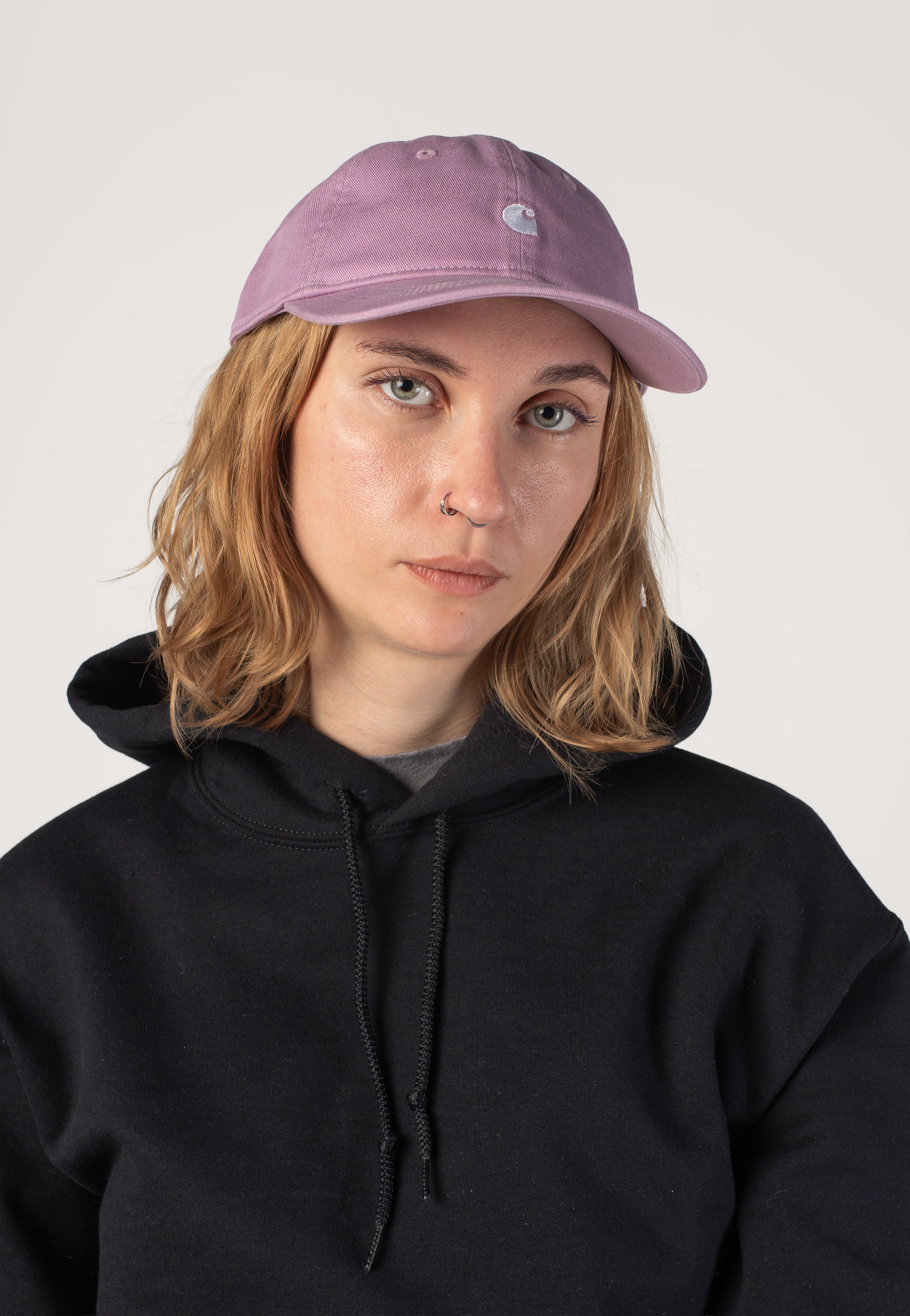 Carhartt WIP - Madison Logo Gentle Purple/White - Cap | Neutral-Image
