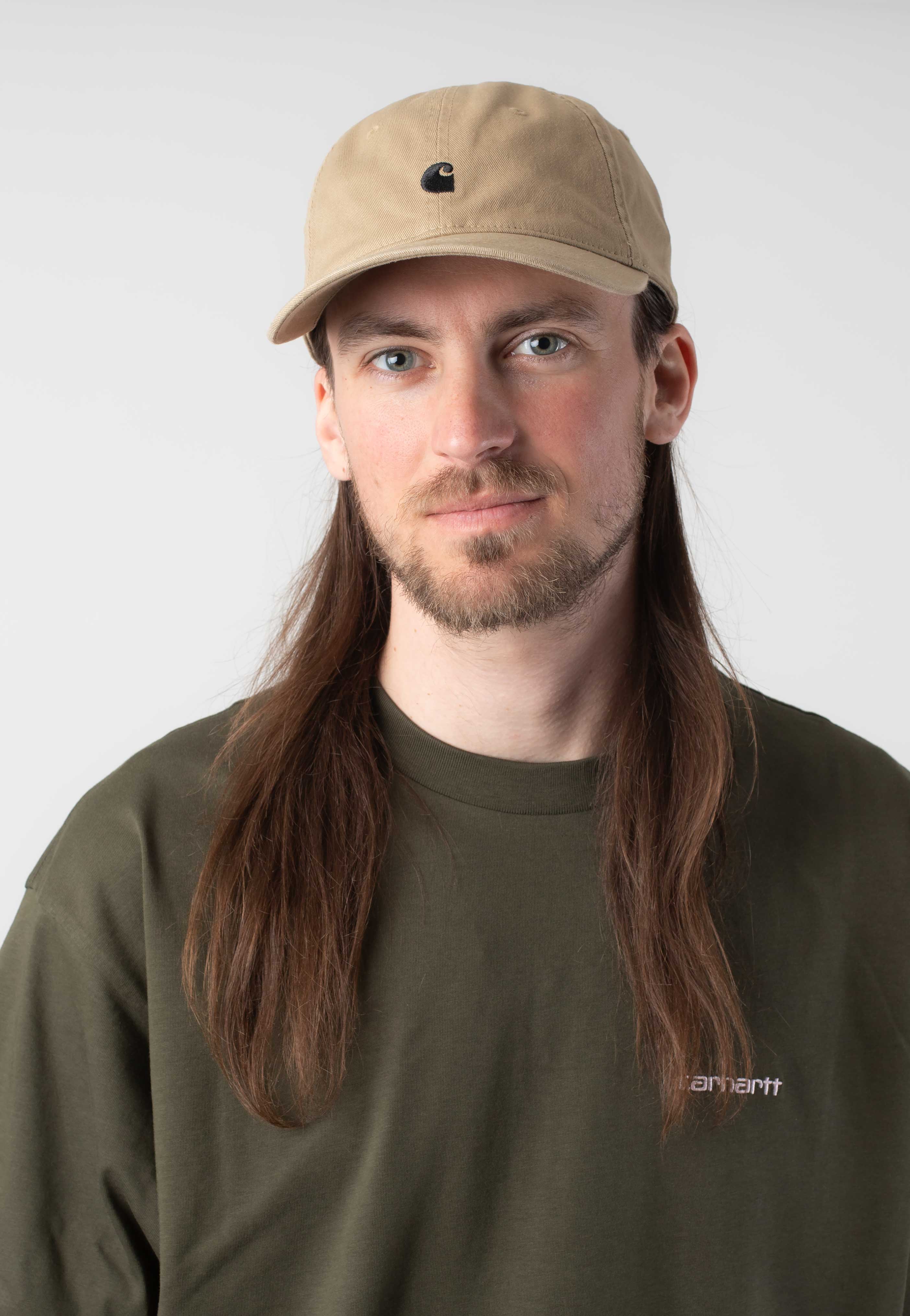 Carhartt WIP - Madison Logo Leather/Black - Cap | Neutral-Image