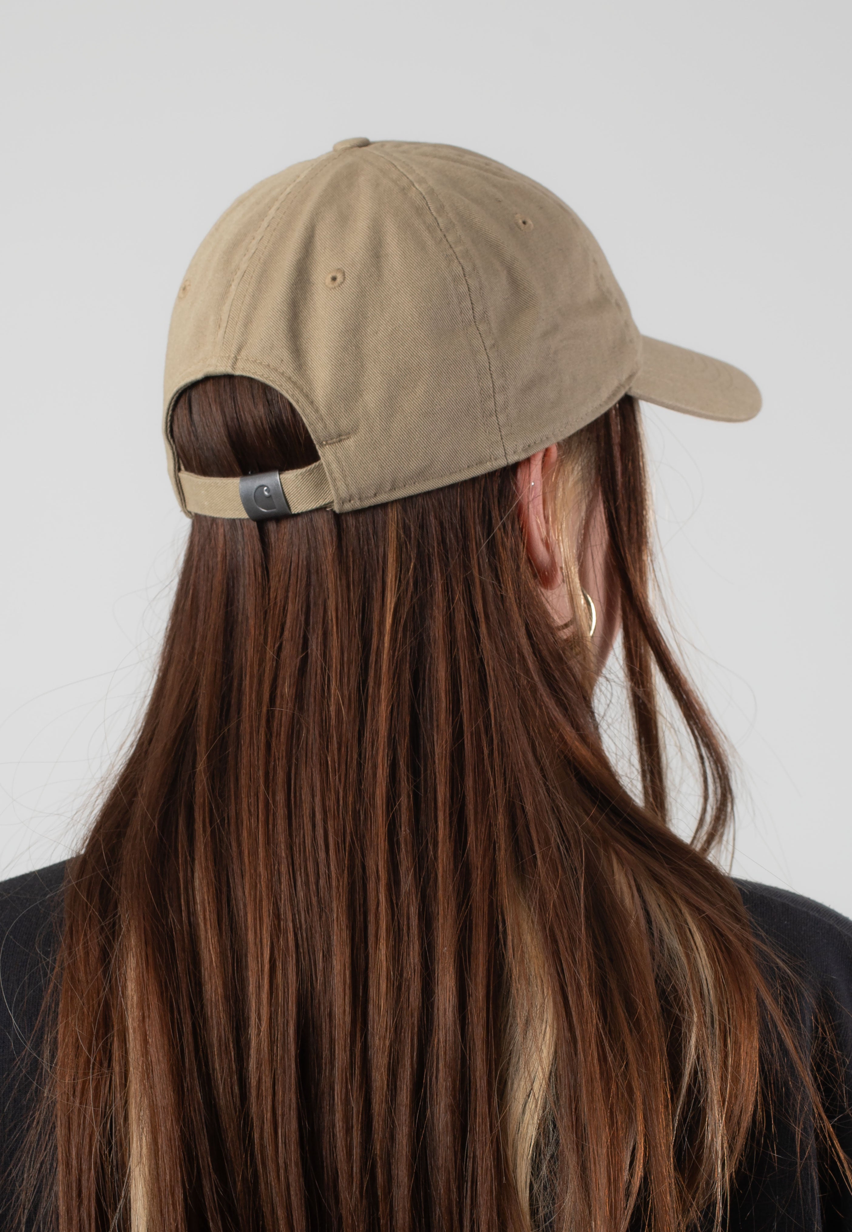Carhartt WIP - Madison Logo Leather/White - Cap | Neutral-Image