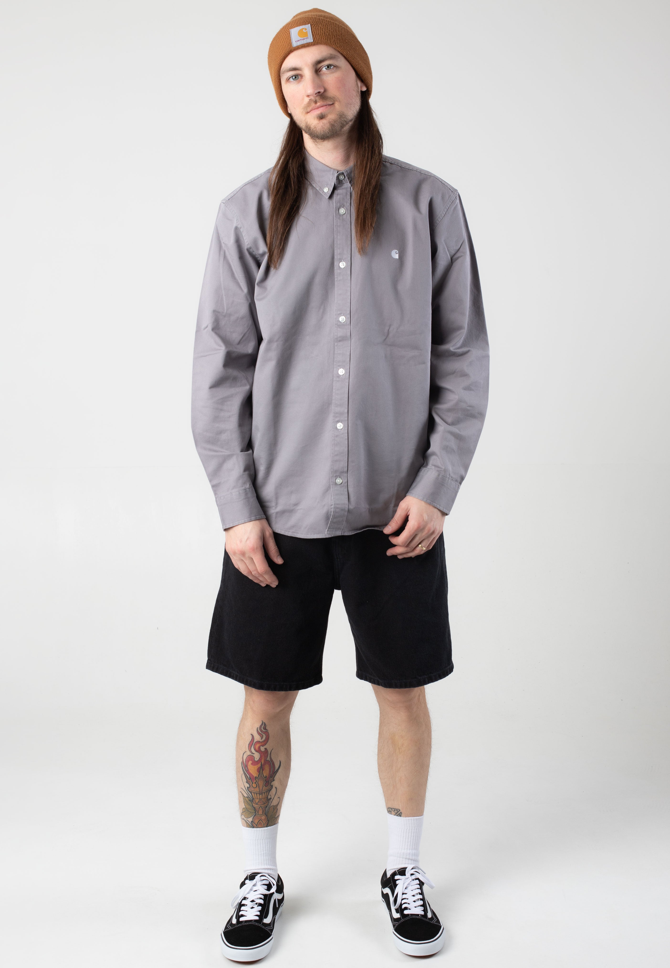 Carhartt WIP - Madison Yosemite/White - Shirt | Men-Image