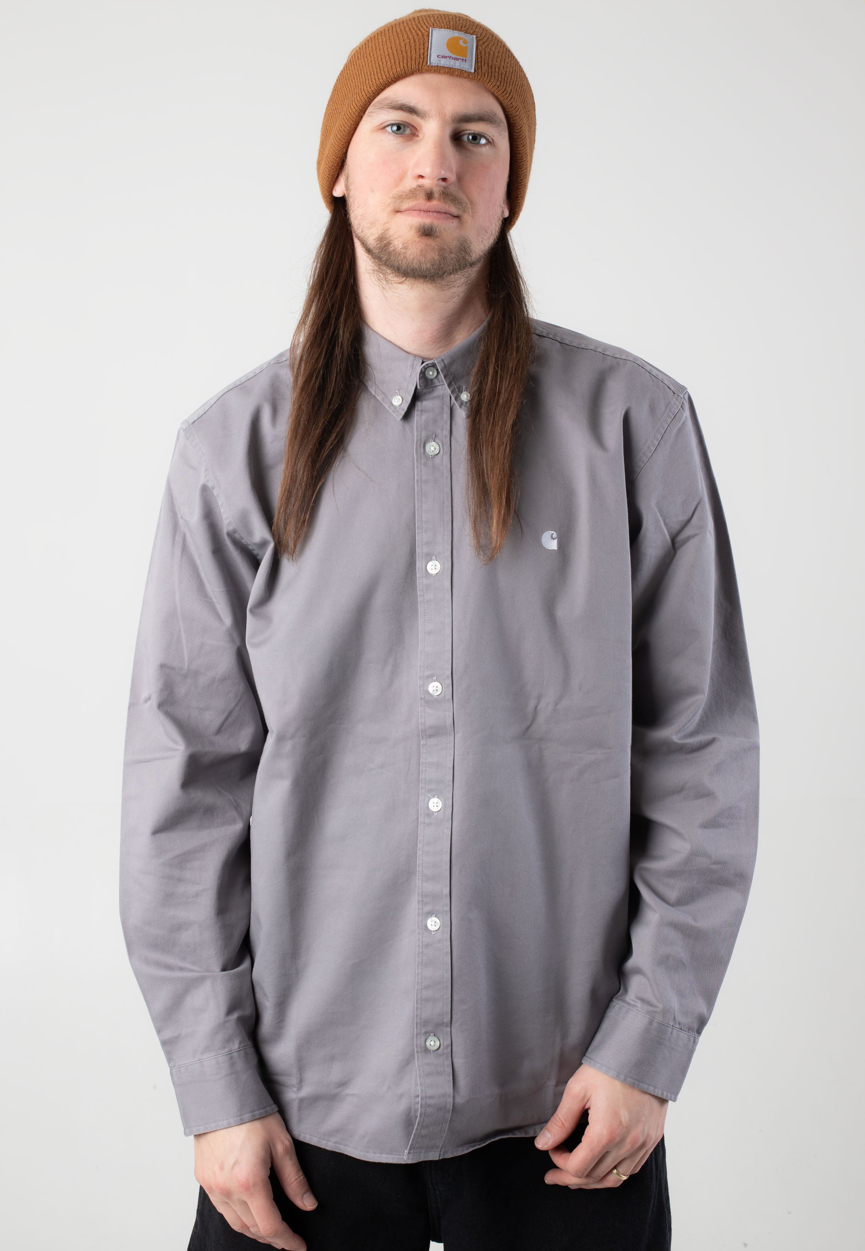 Carhartt WIP - Madison Yosemite/White - Shirt | Men-Image
