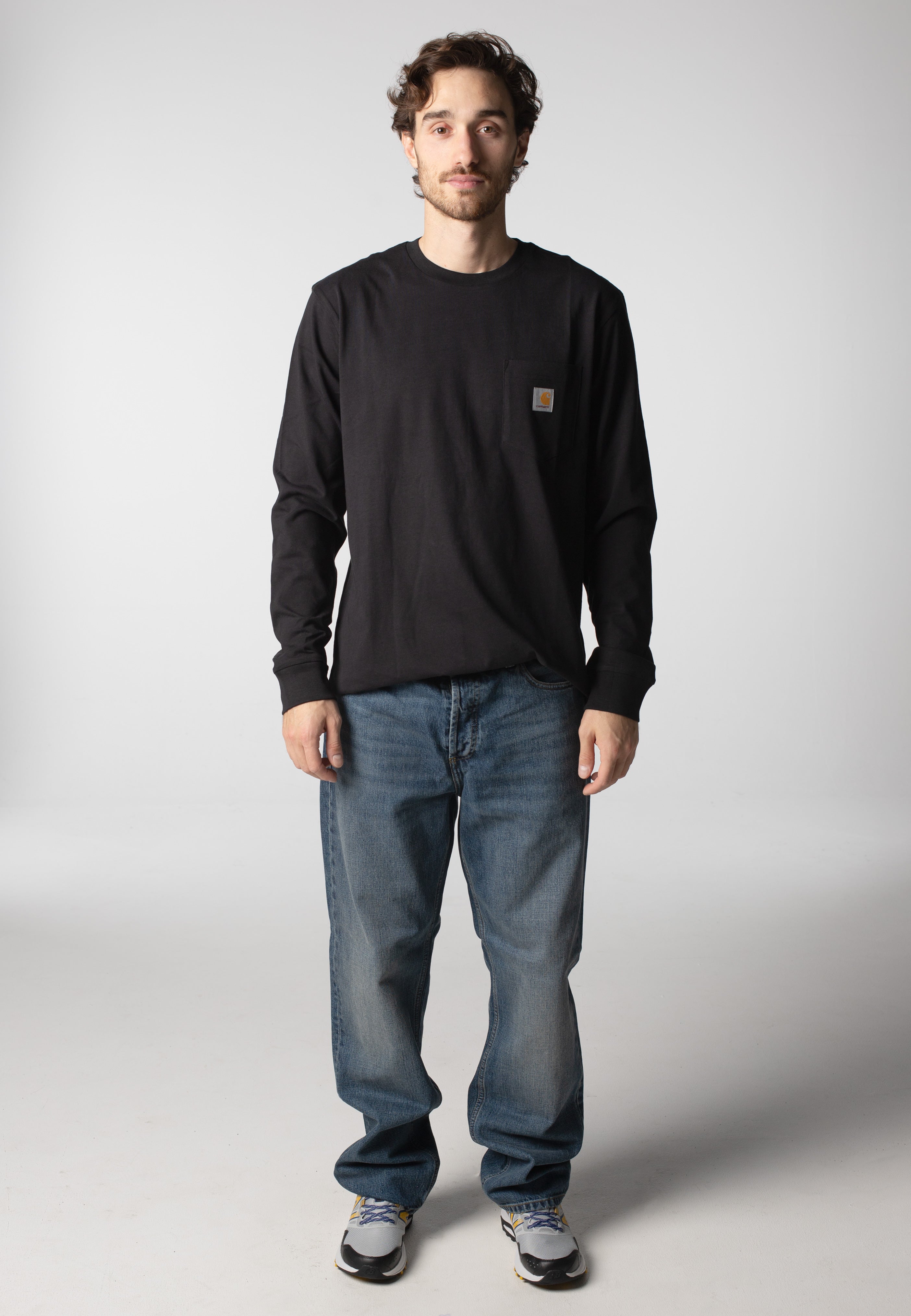 Carhartt WIP - Marlow Dark Used Wash Blue - Jeans | Men-Image