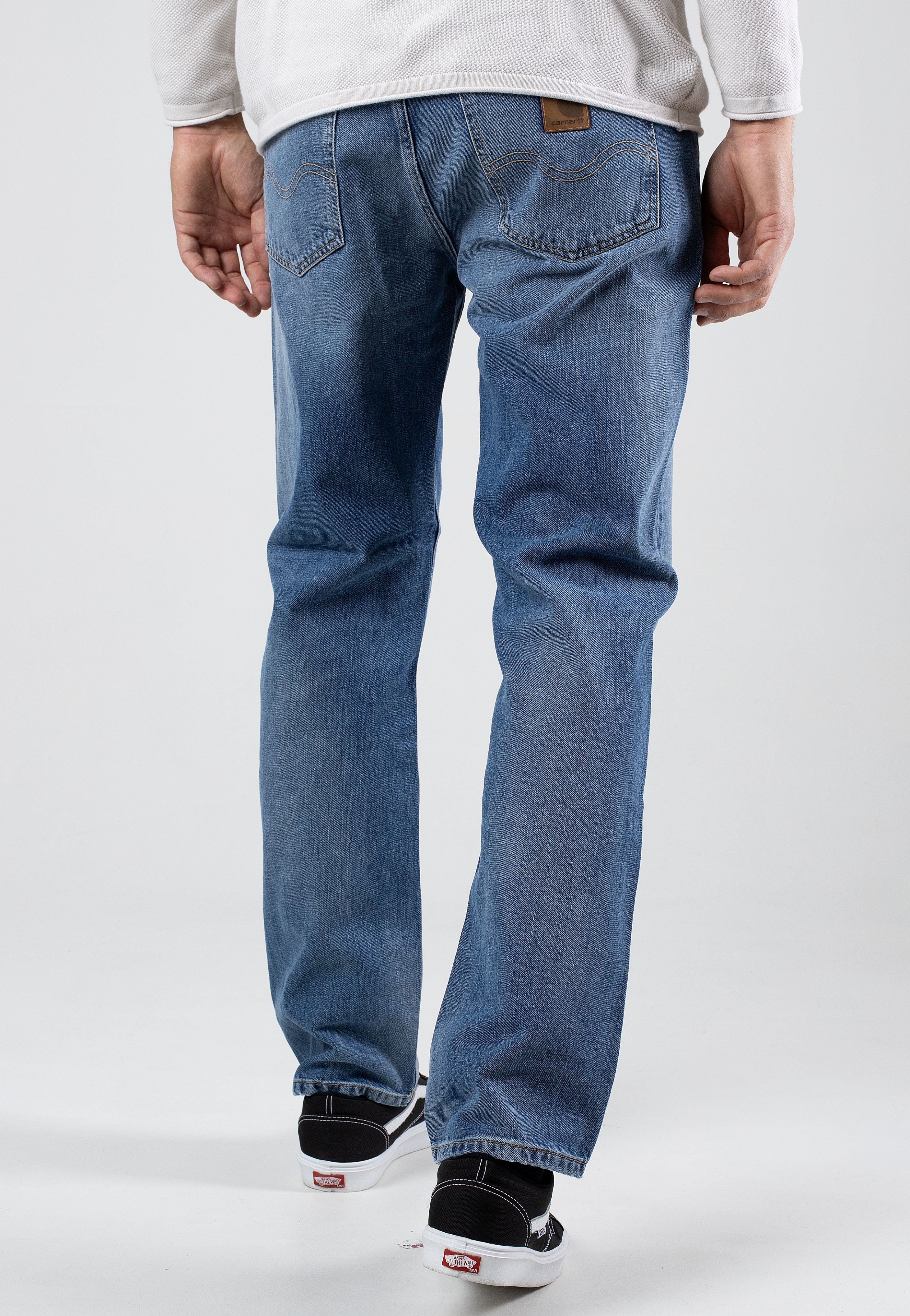 Carhartt WIP - Marlow Worn Bleached Blue - Jeans | Men-Image