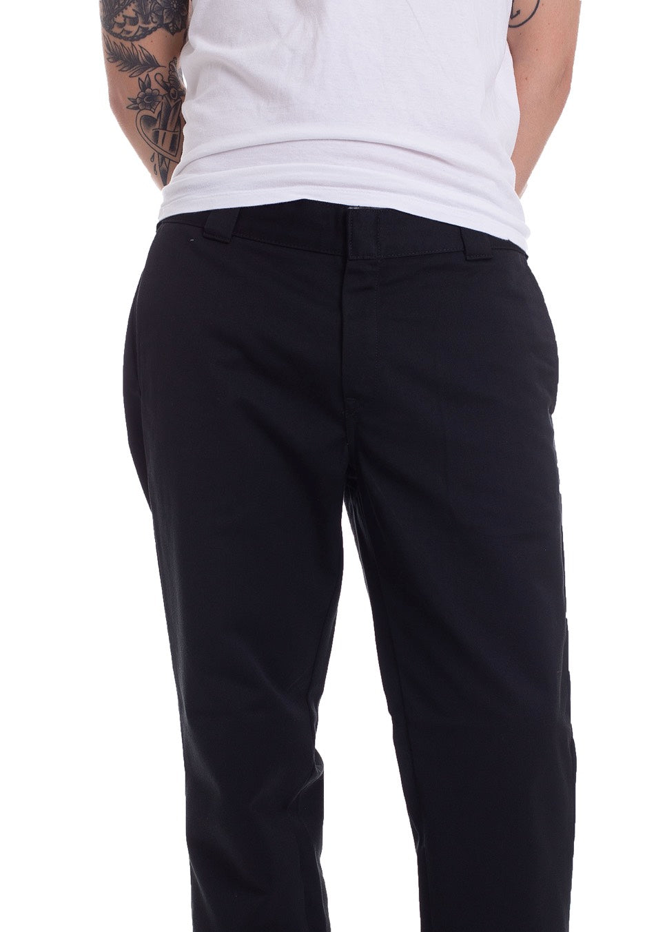 Carhartt WIP - Master Denison Black Rinsed - Pants | Men-Image