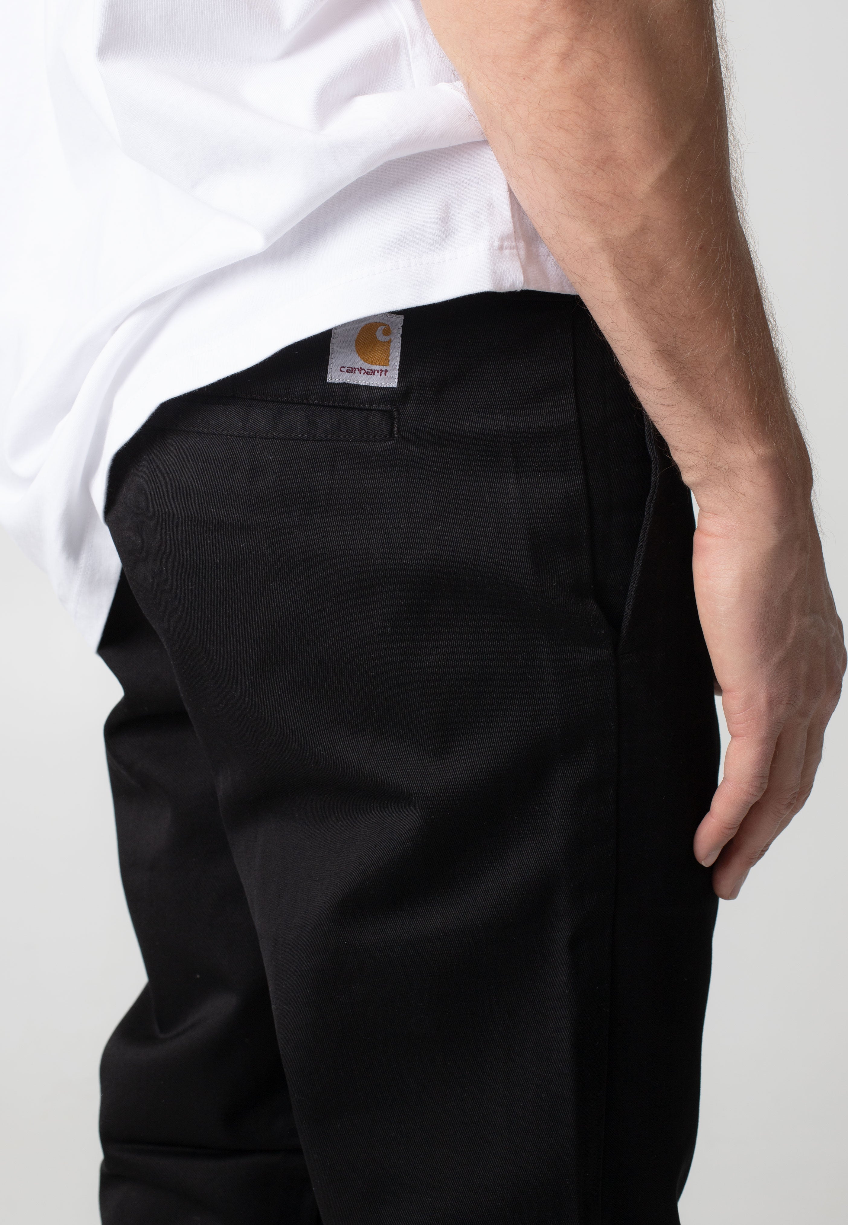 Carhartt WIP - Master Rinsed Black - Pants | Men-Image