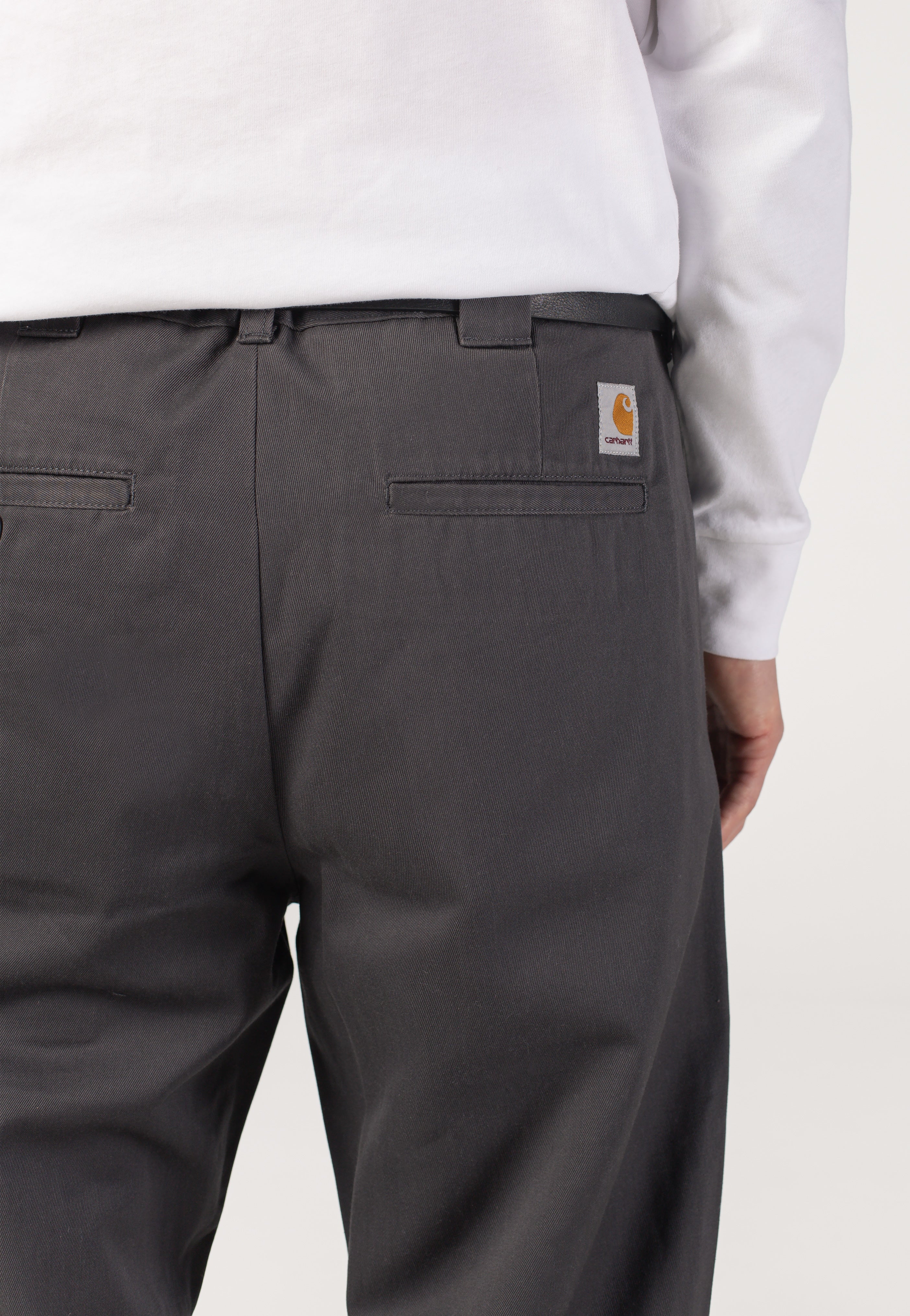 Carhartt WIP - Master Rinsed Graphite - Pants | Men-Image