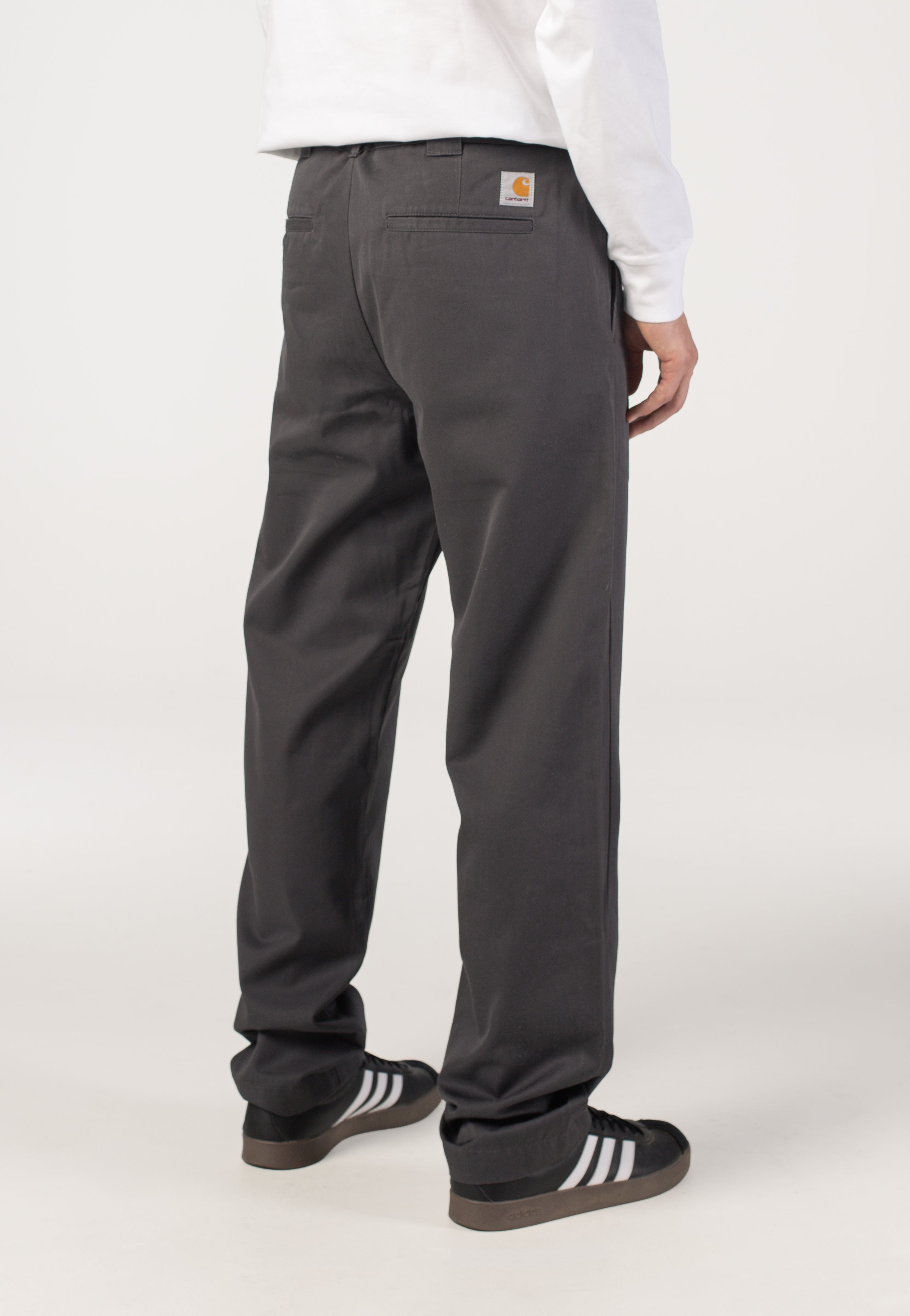 Carhartt WIP - Master Rinsed Graphite - Pants | Men-Image