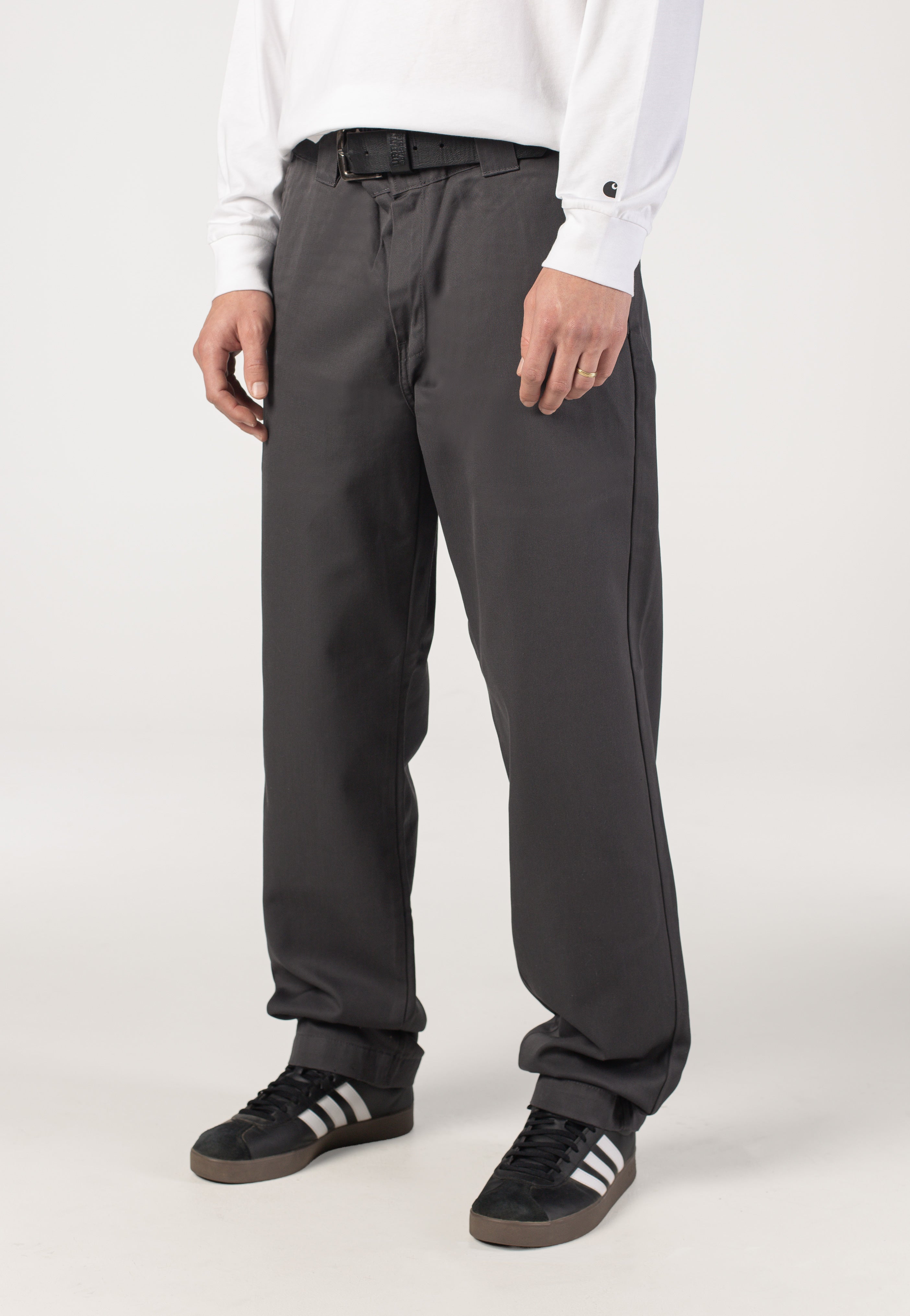 Carhartt WIP - Master Rinsed Graphite - Pants | Men-Image