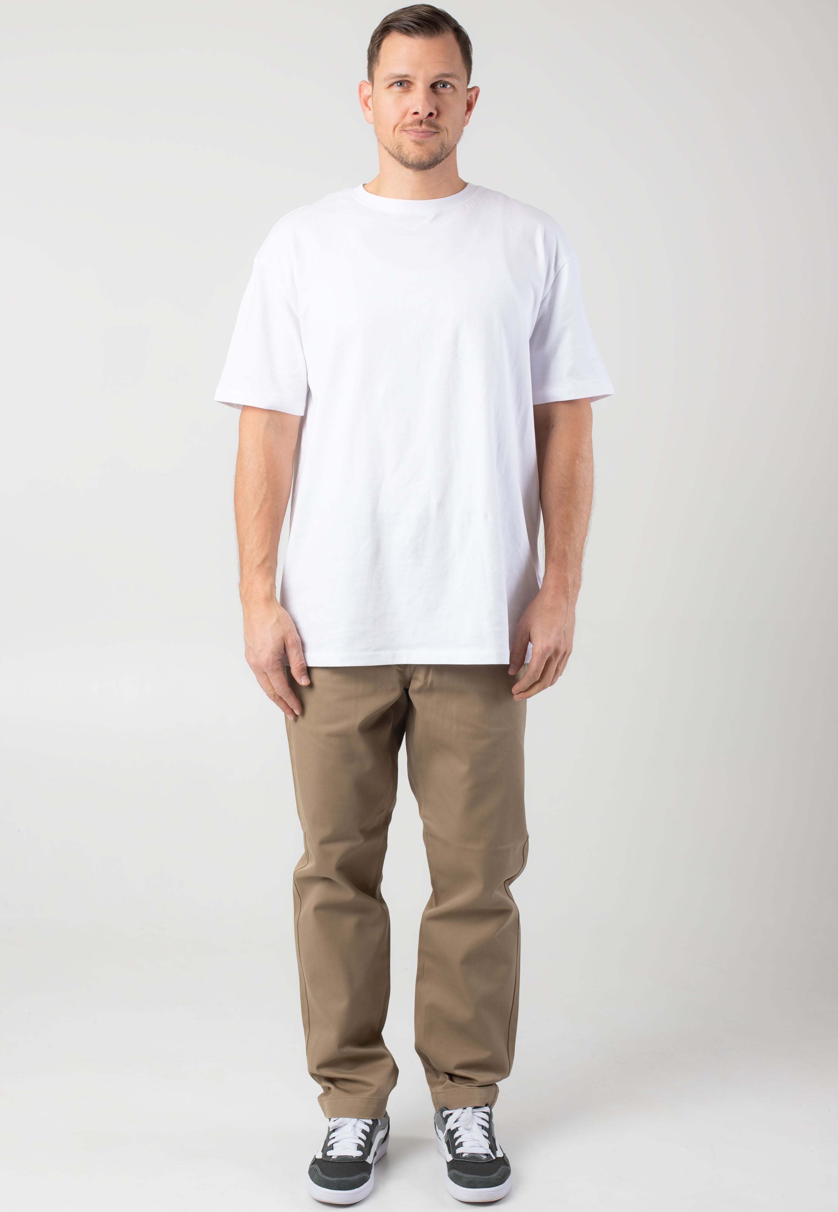 Carhartt WIP - Master Rinsed Leather - Pants | Men-Image