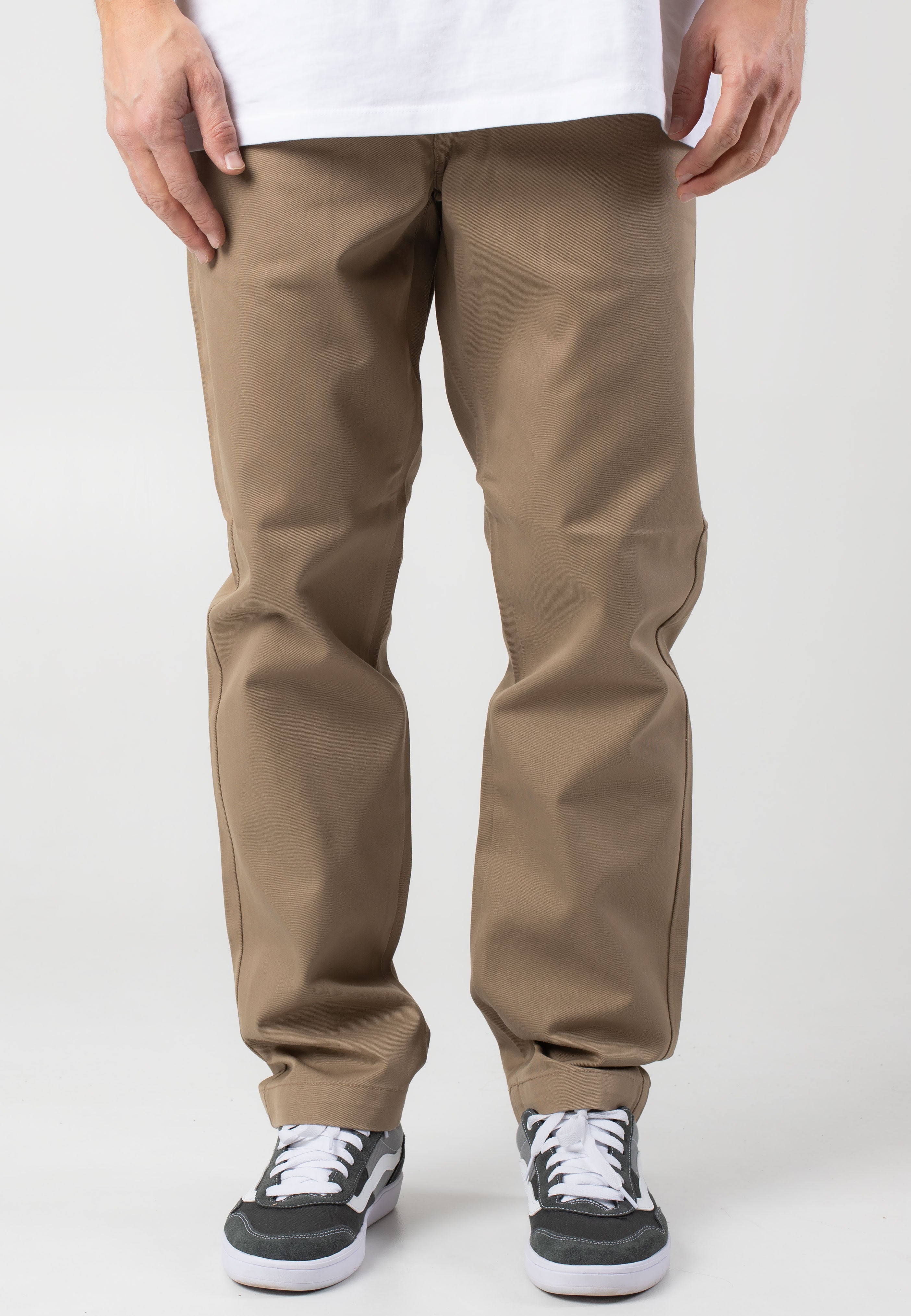 Carhartt WIP - Master Rinsed Leather - Pants | Men-Image