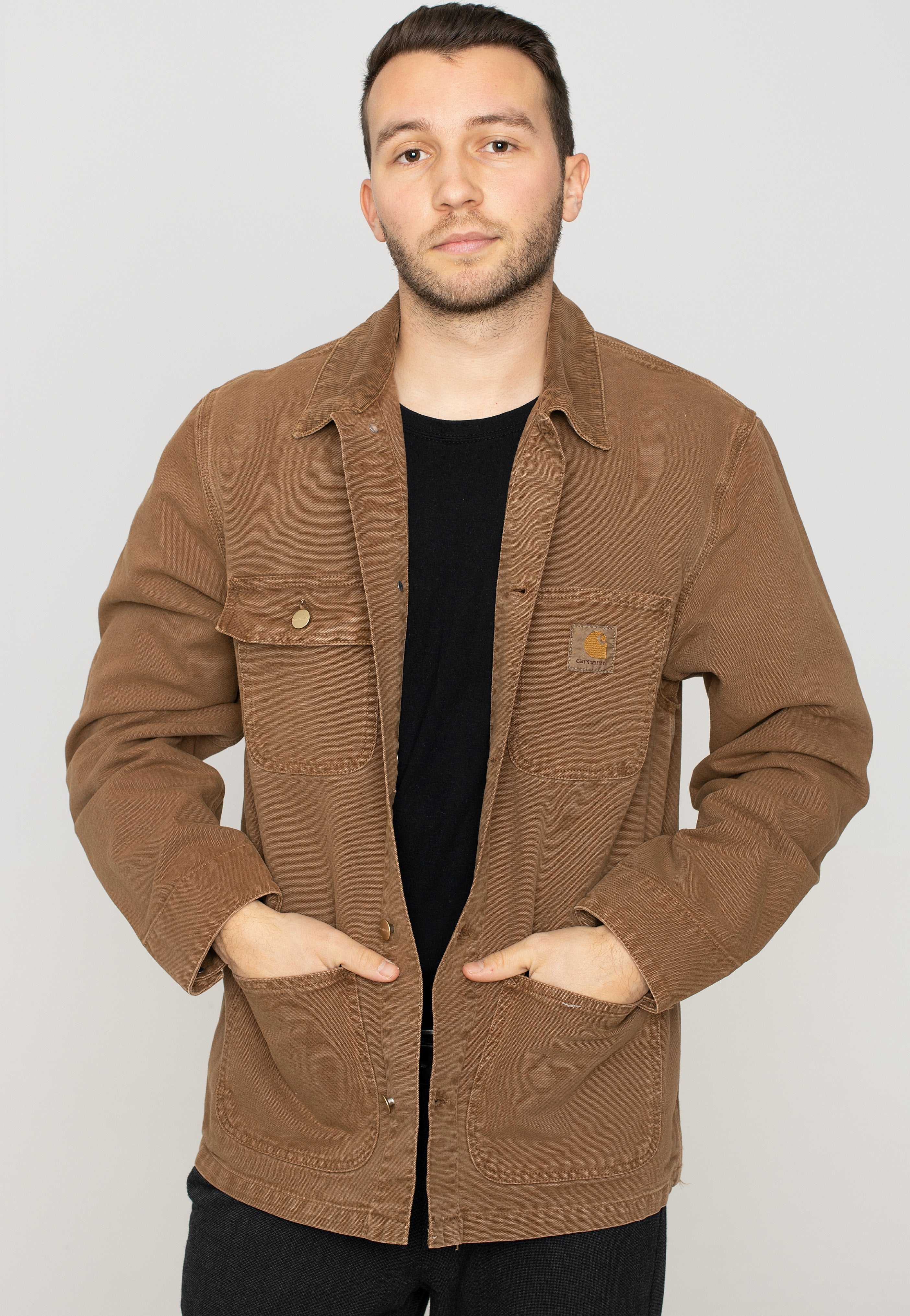 Carhartt WIP - Michigan Faded Tamarind/Tamarind - Jacket | Men-Image