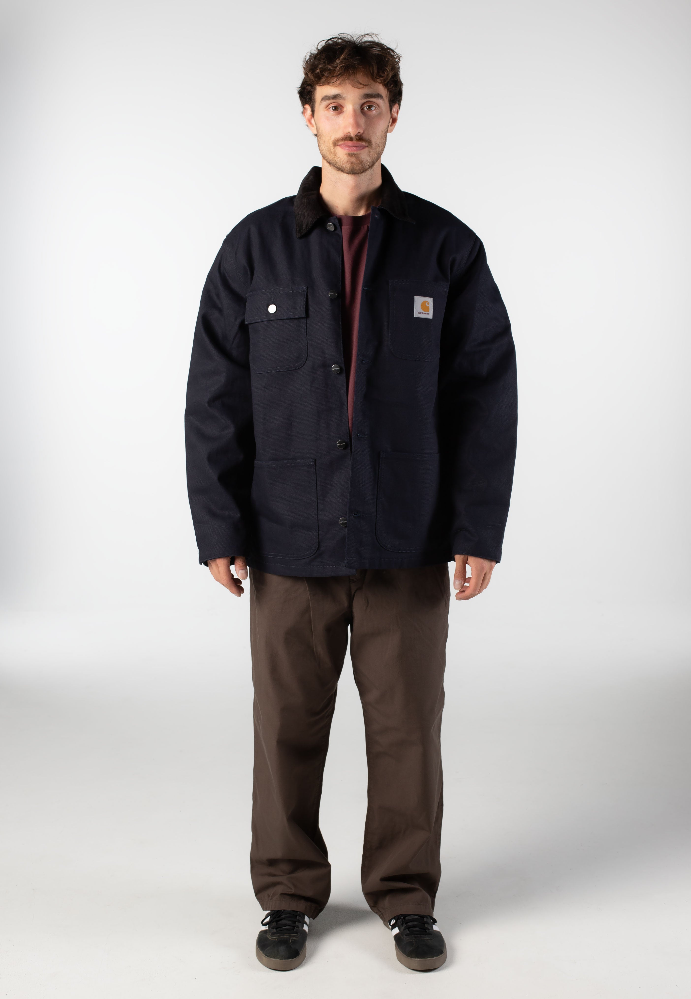 Carhartt WIP Michigan Rigid Dark Navy/Black - Jacket | Impericon