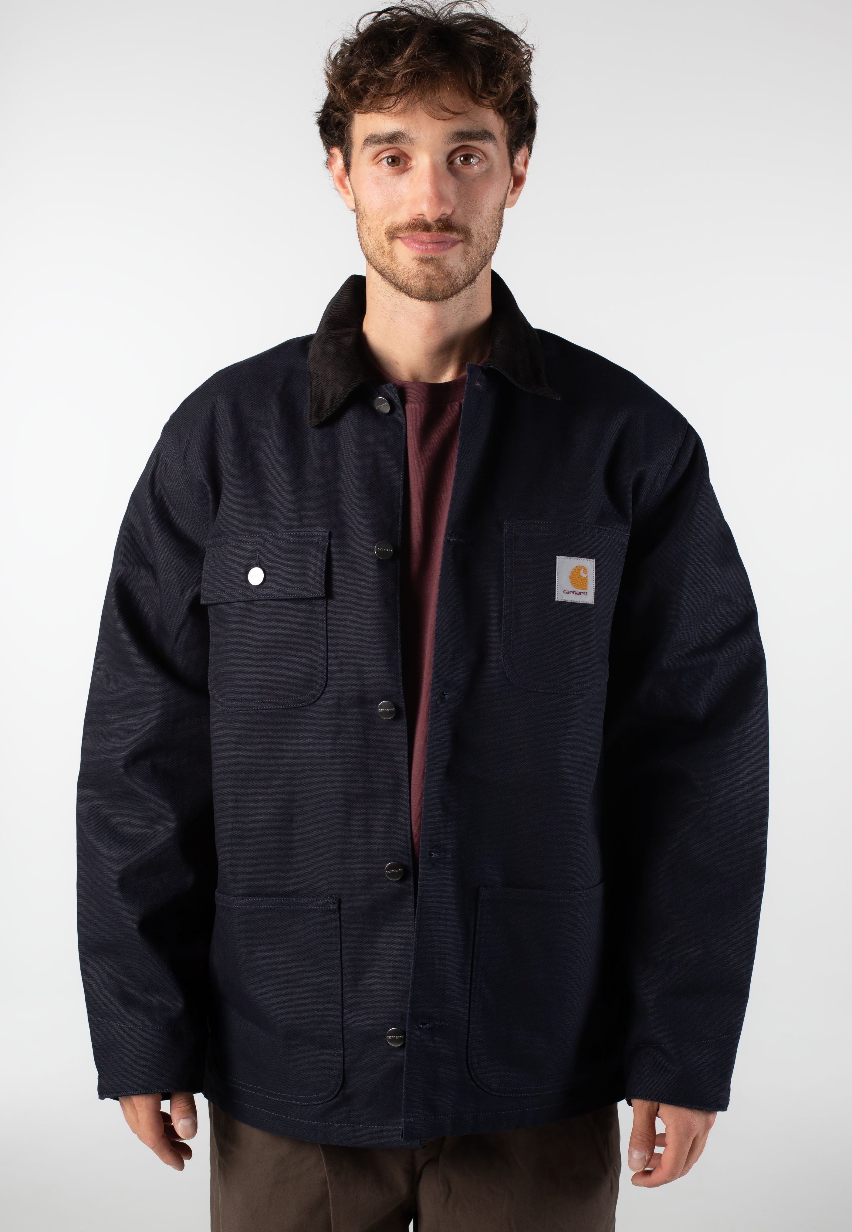 Carhartt WIP - Michigan Rigid Dark Navy/Black - Jacket | Men-Image