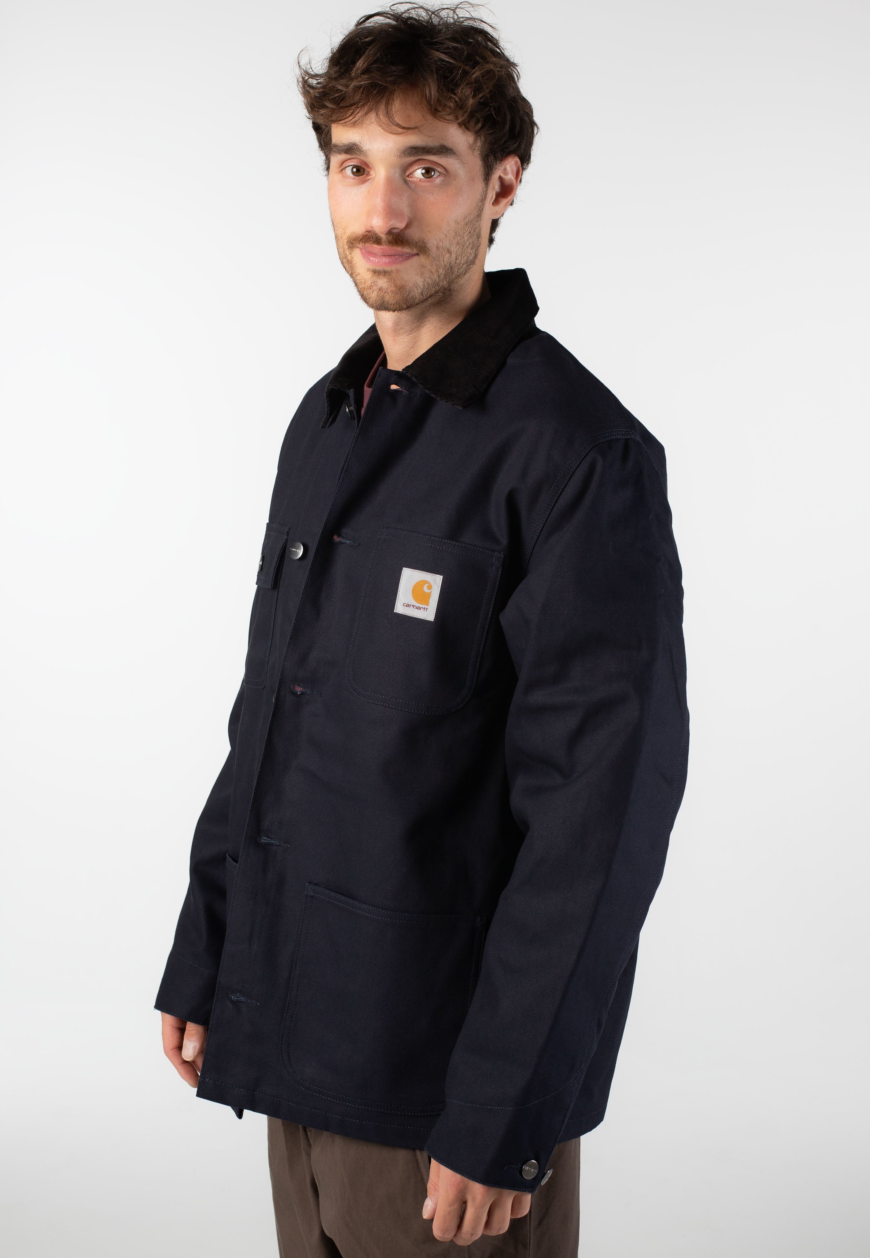 Carhartt WIP - Michigan Rigid Dark Navy/Black - Jacket | Men-Image