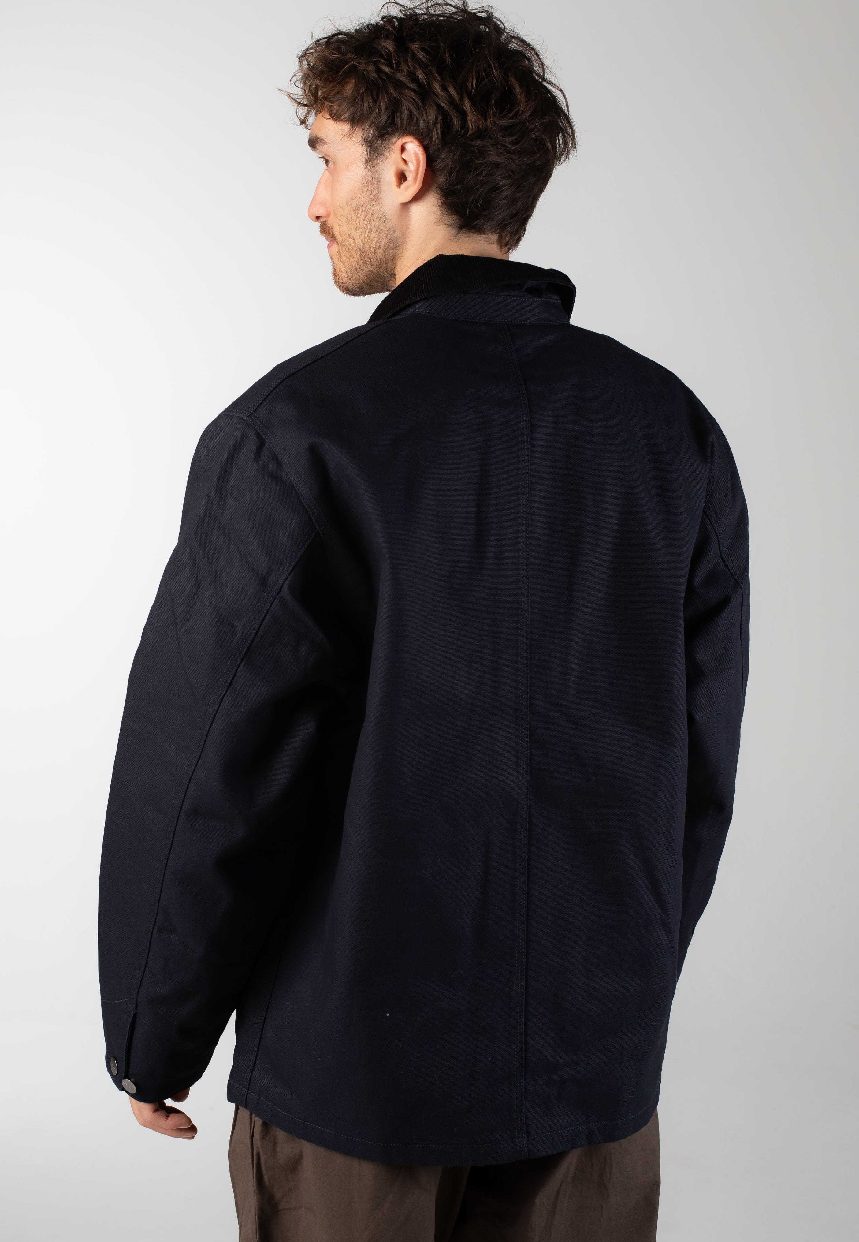 Carhartt WIP - Michigan Rigid Dark Navy/Black - Jacket | Men-Image
