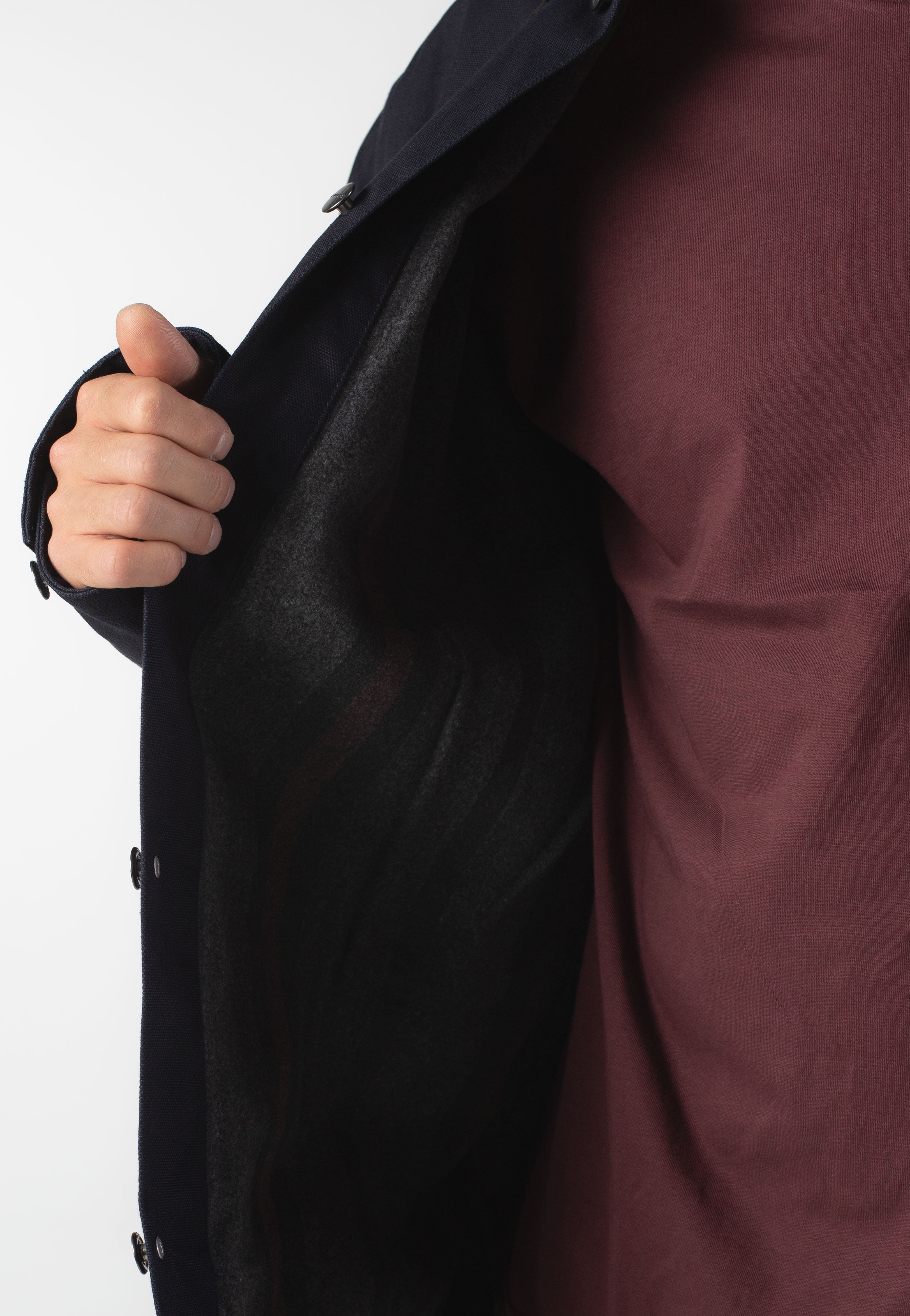 Carhartt WIP - Michigan Rigid Dark Navy/Black - Jacket | Men-Image