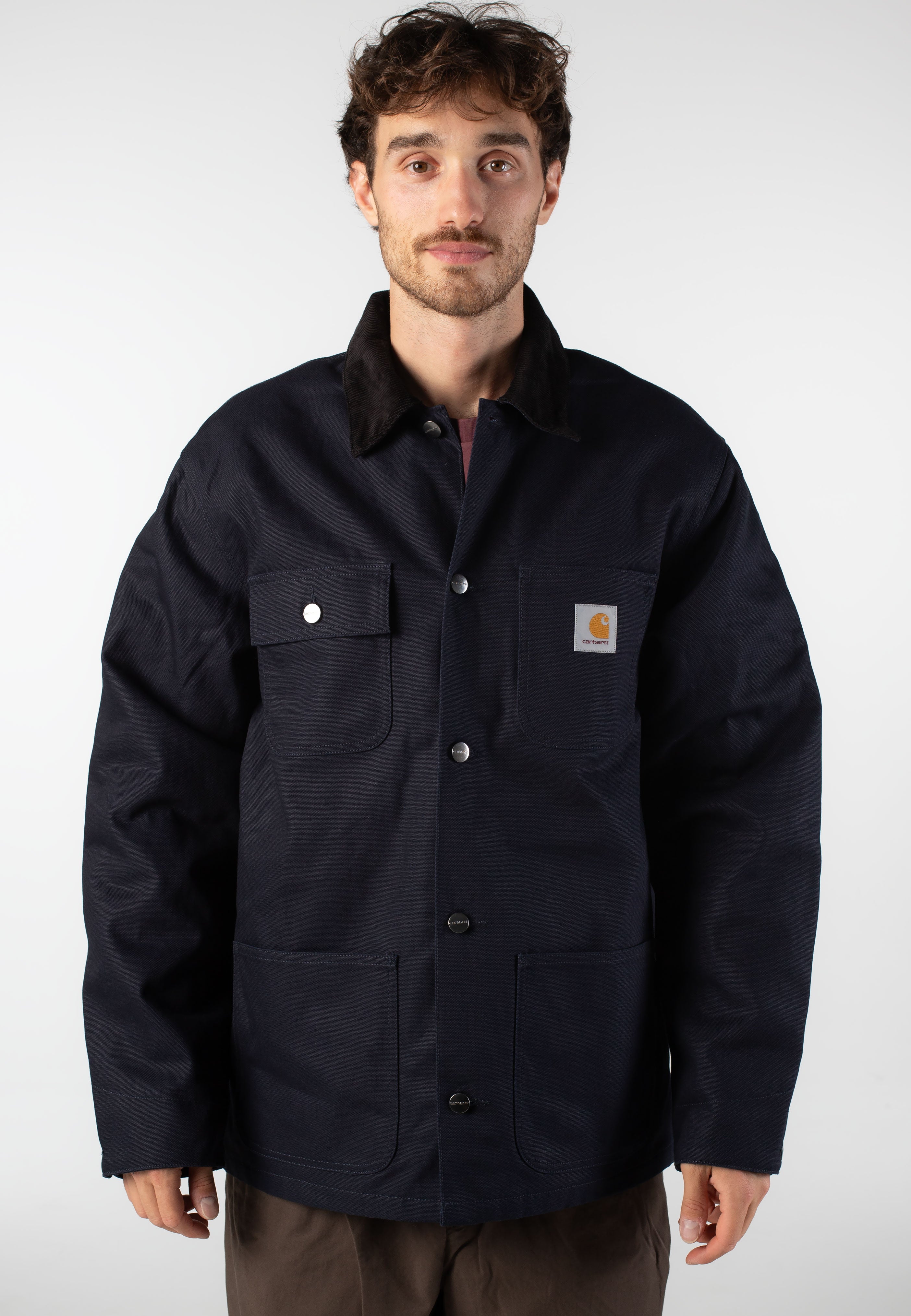 Carhartt WIP Michigan Rigid Dark Navy/Black - Jacket | Impericon