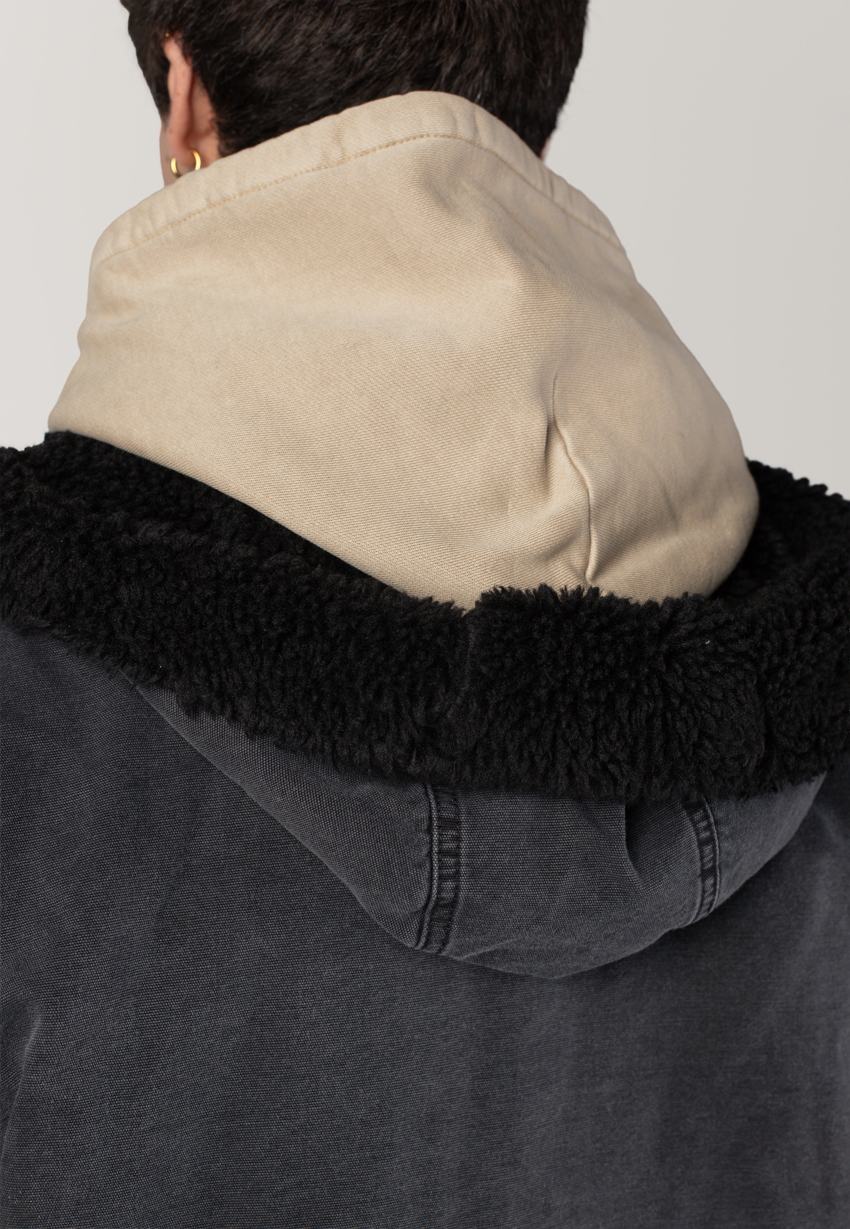 Carhartt WIP - Mitch Dusky Canvas Black - Jacket | Men-Image