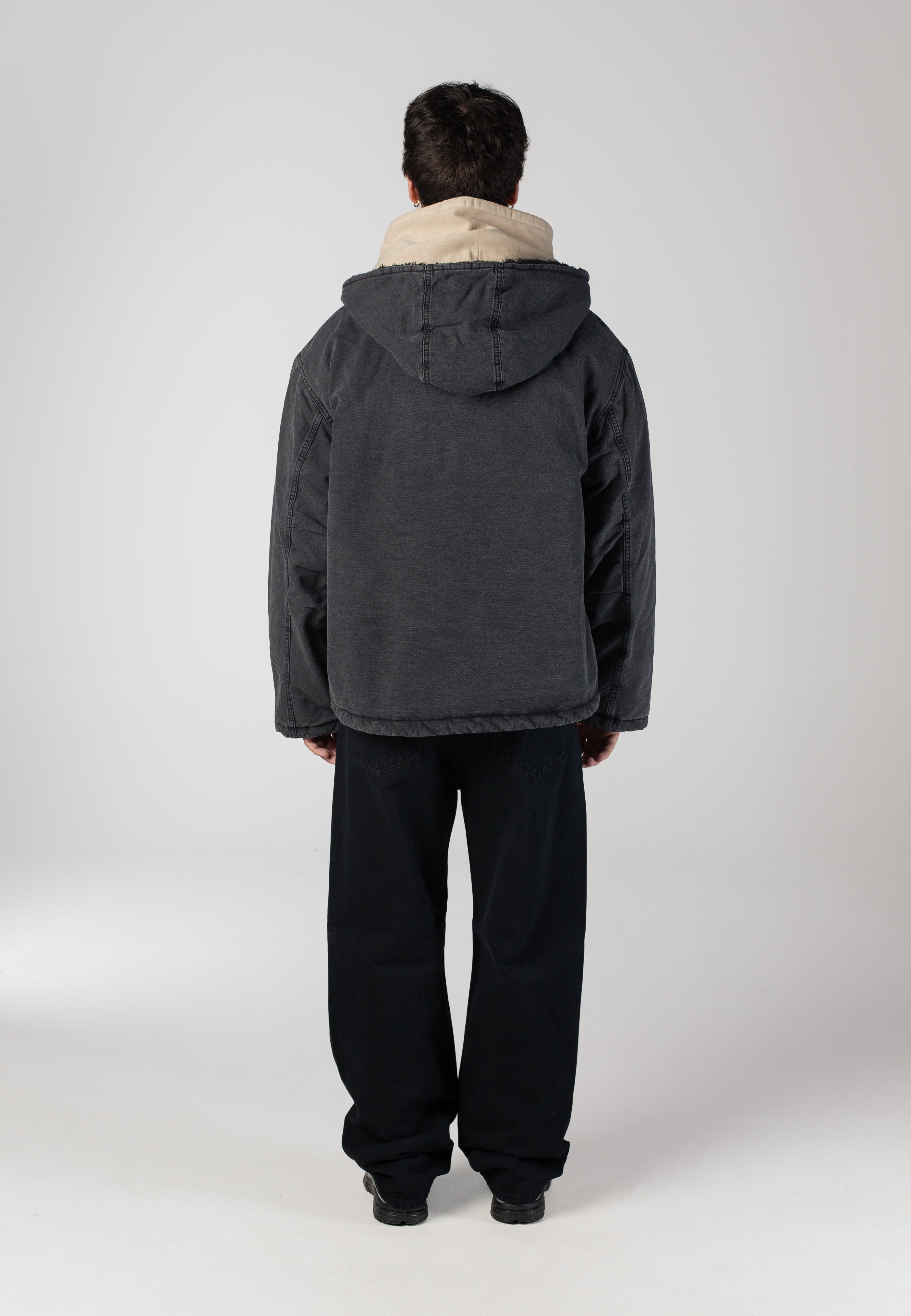 Carhartt WIP - Mitch Dusky Canvas Black - Jacket | Men-Image