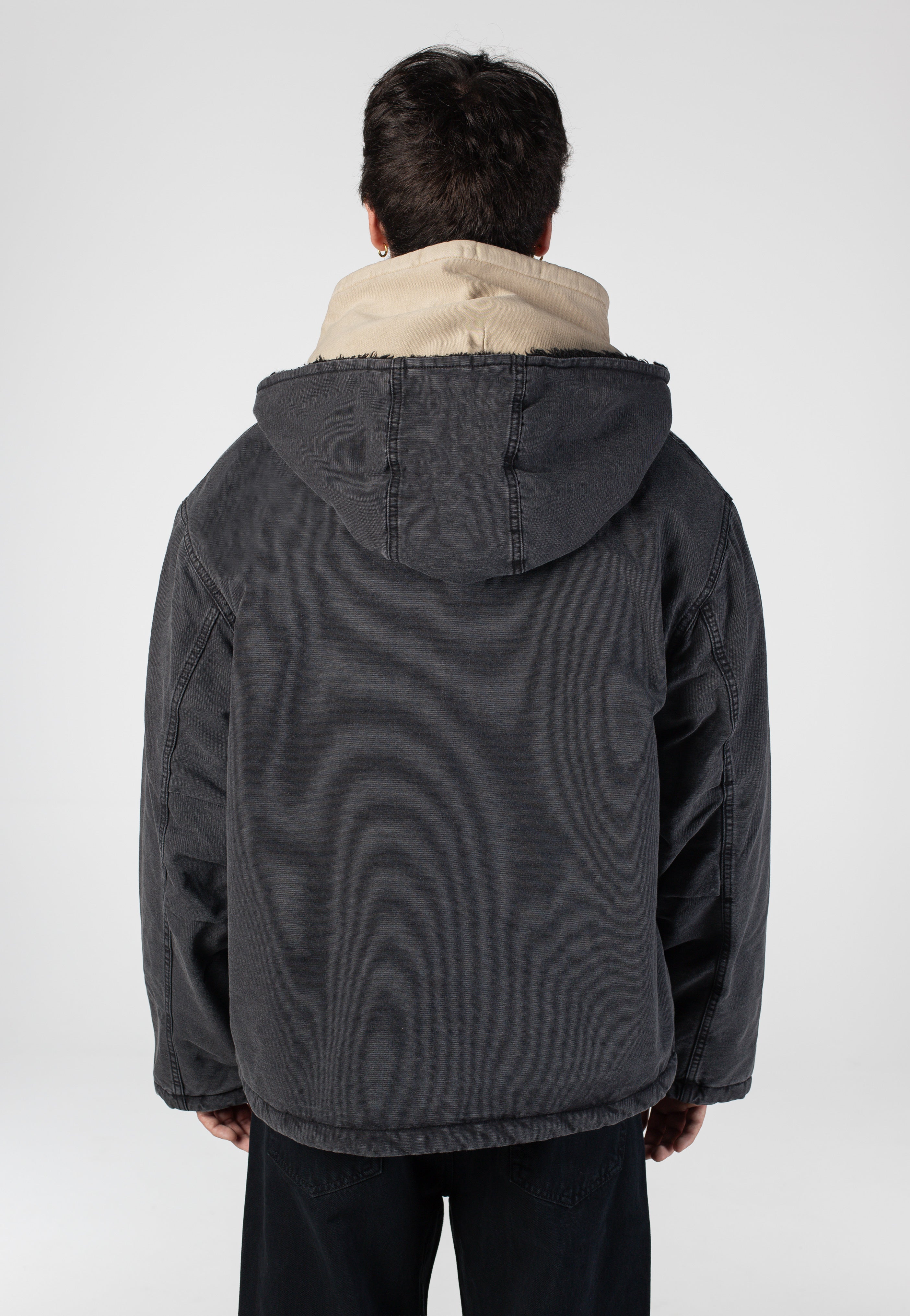 Carhartt WIP - Mitch Dusky Canvas Black - Jacket | Men-Image