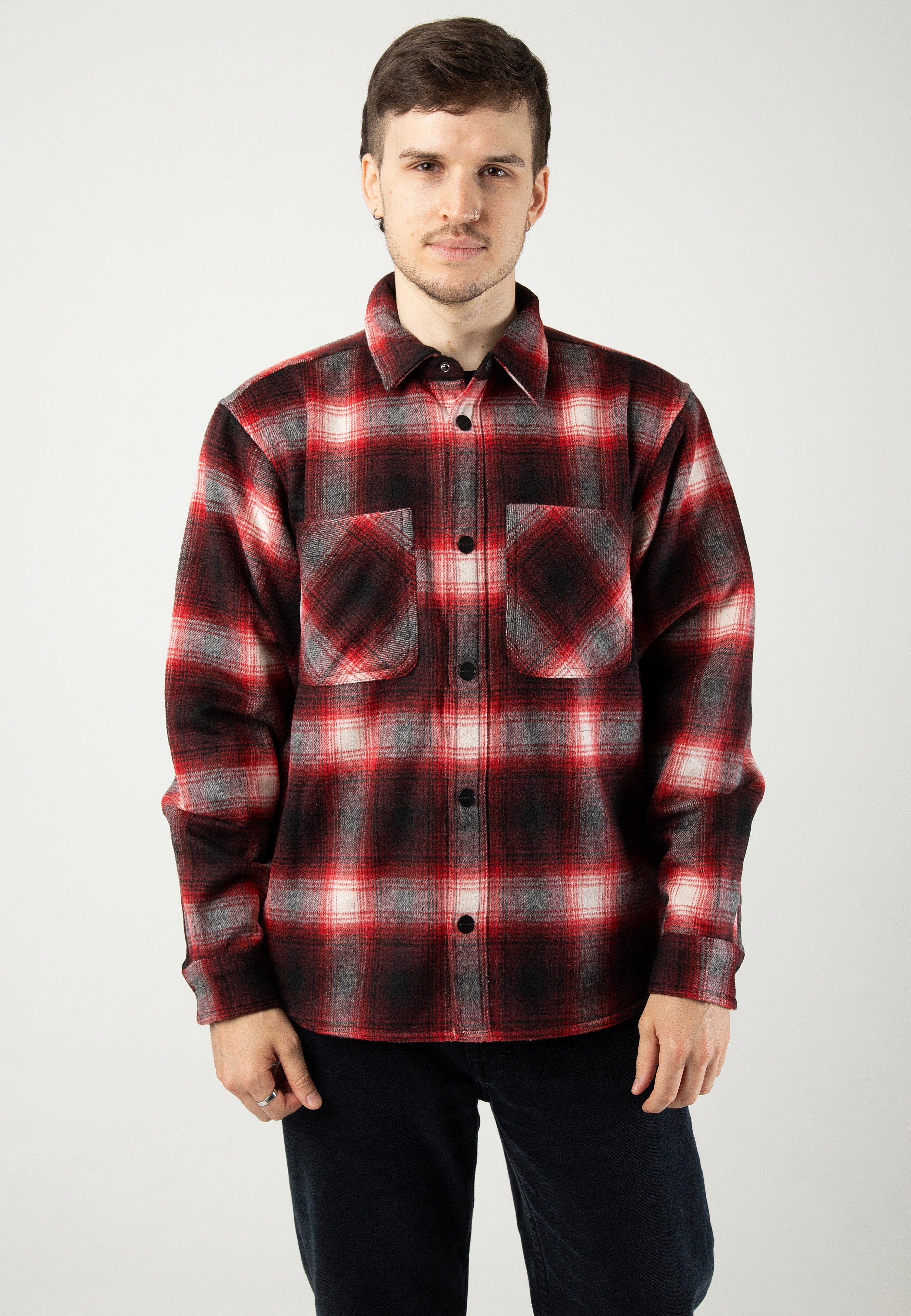 Carhartt WIP - Moreau Moreau Check/ Cherry - Jacket | Men-Image