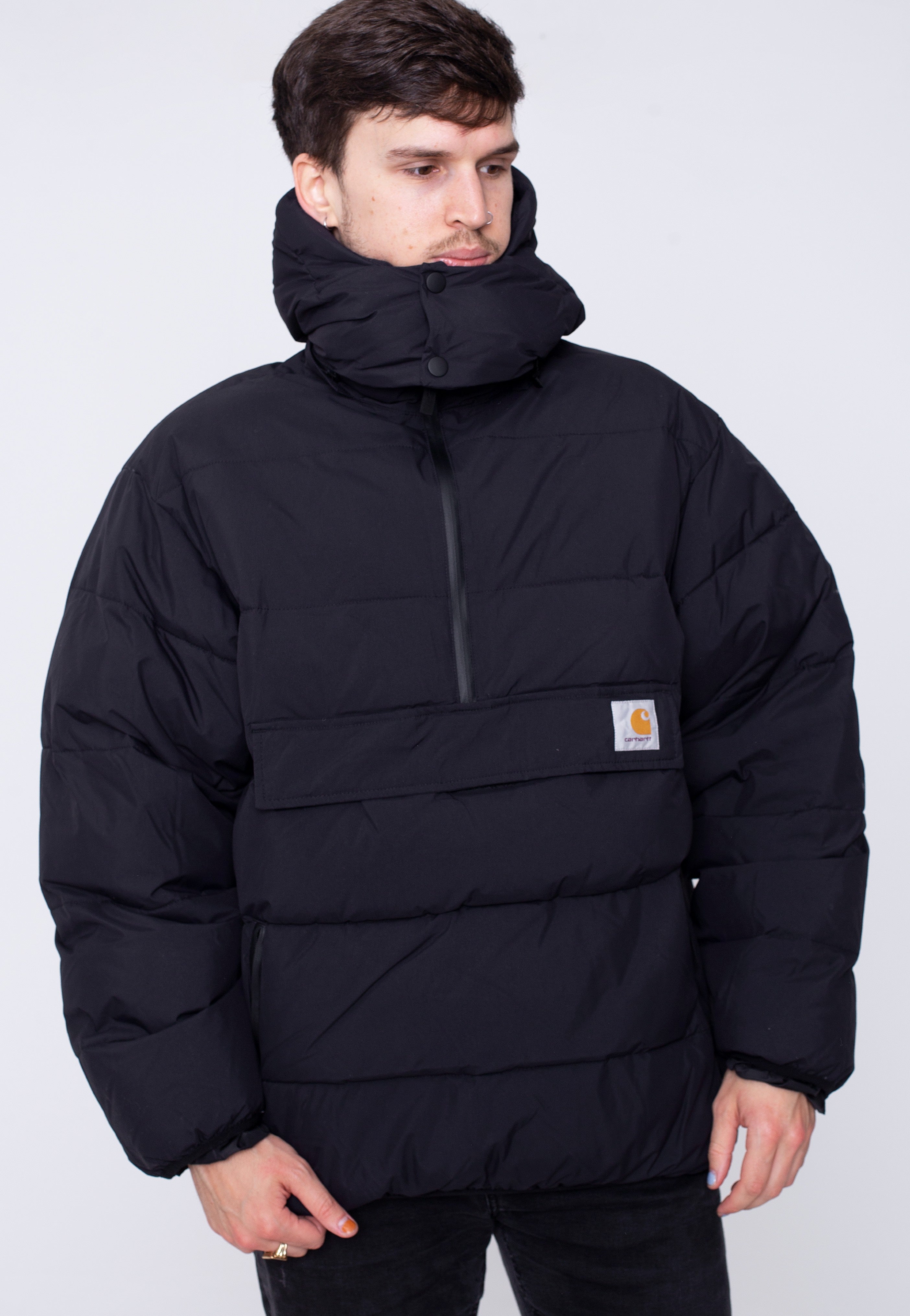 Carhartt WIP - Munro Pull Over Black - Jacket | Men-Image