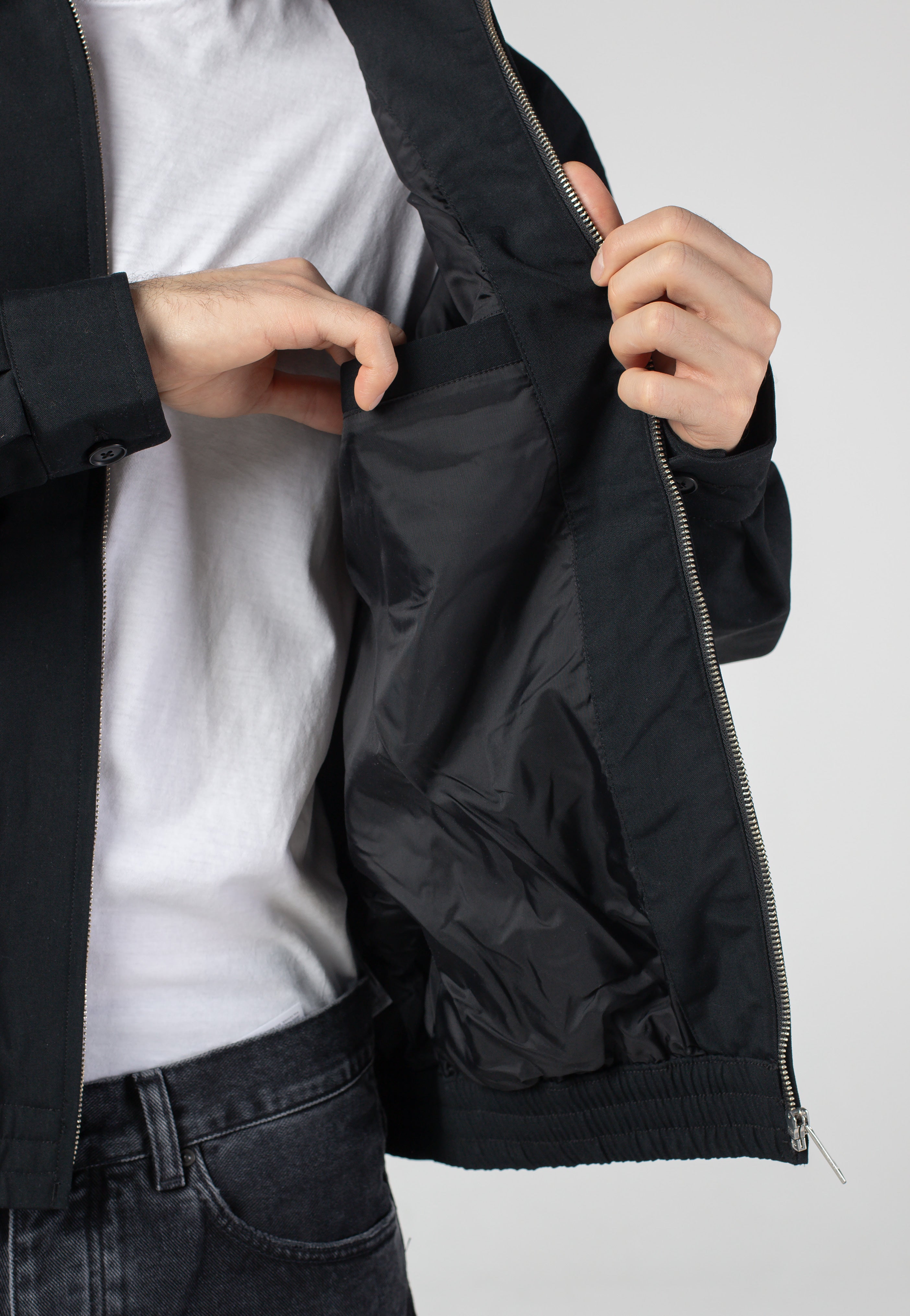 Carhartt WIP - Neven Black/Graphite - Jacket | Men-Image