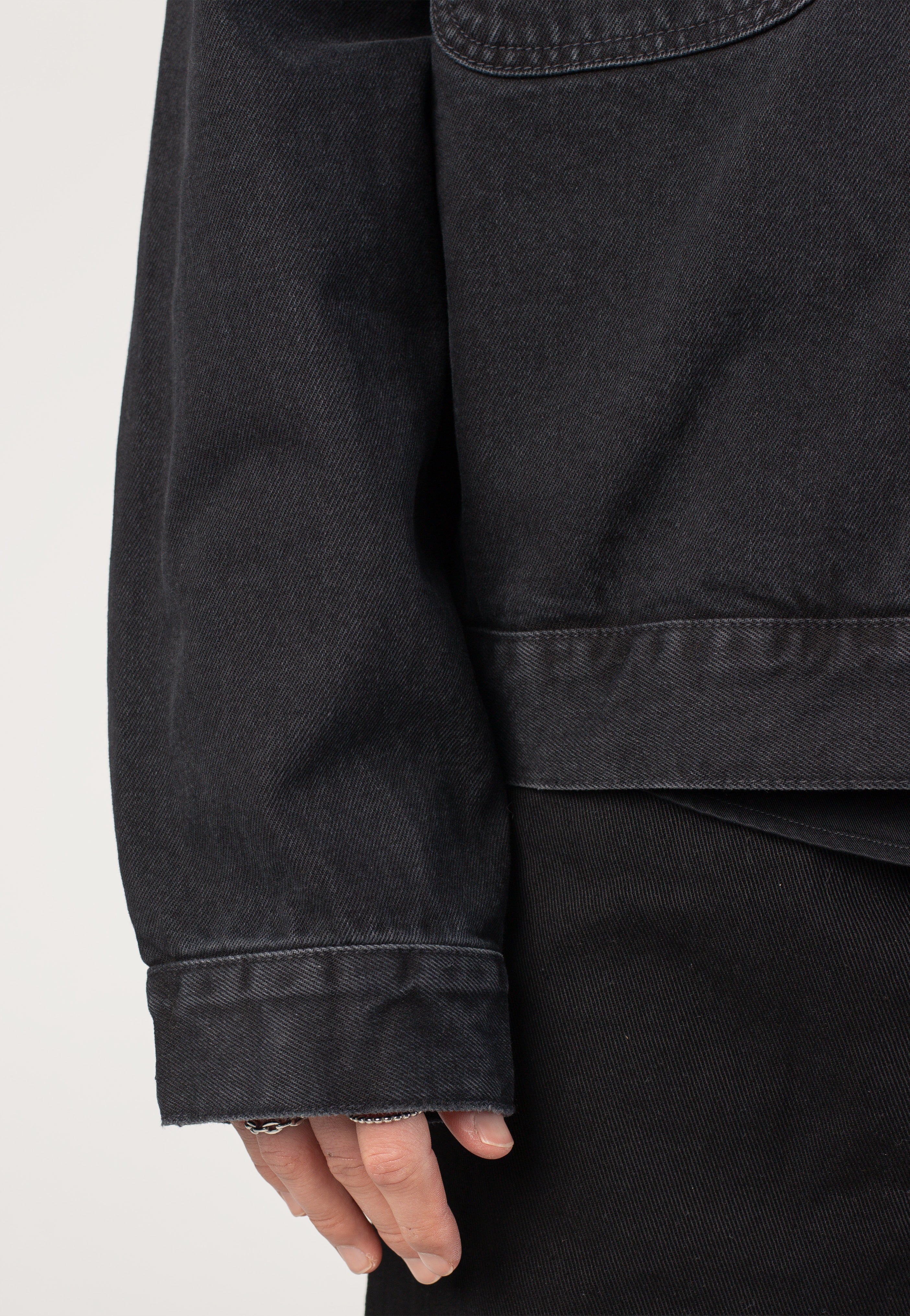 Carhartt WIP - Belmar Stone Washed Black - Jacket | Men-Image