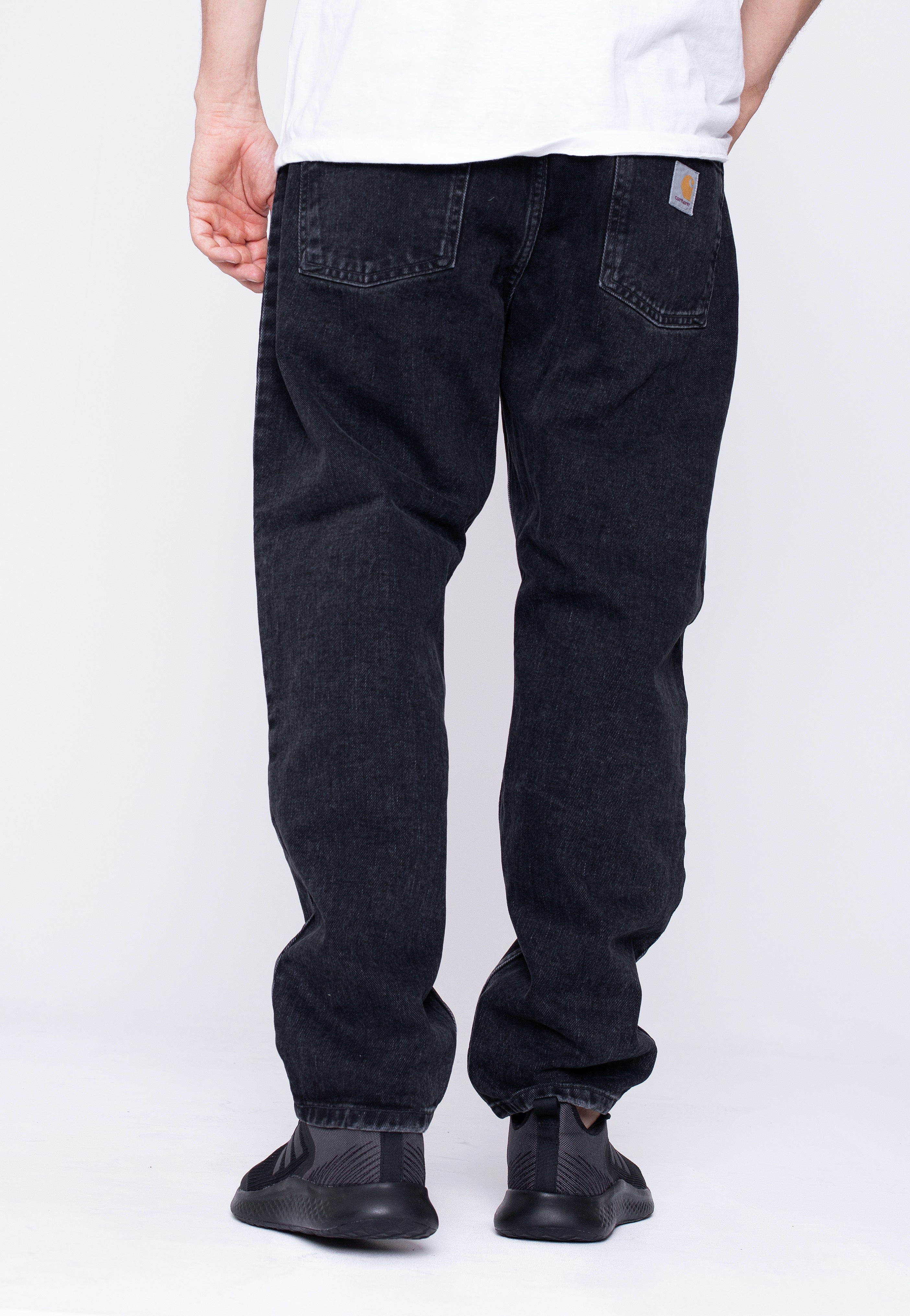 Carhartt WIP - Newel Black Stone Washed - Jeans | Men-Image
