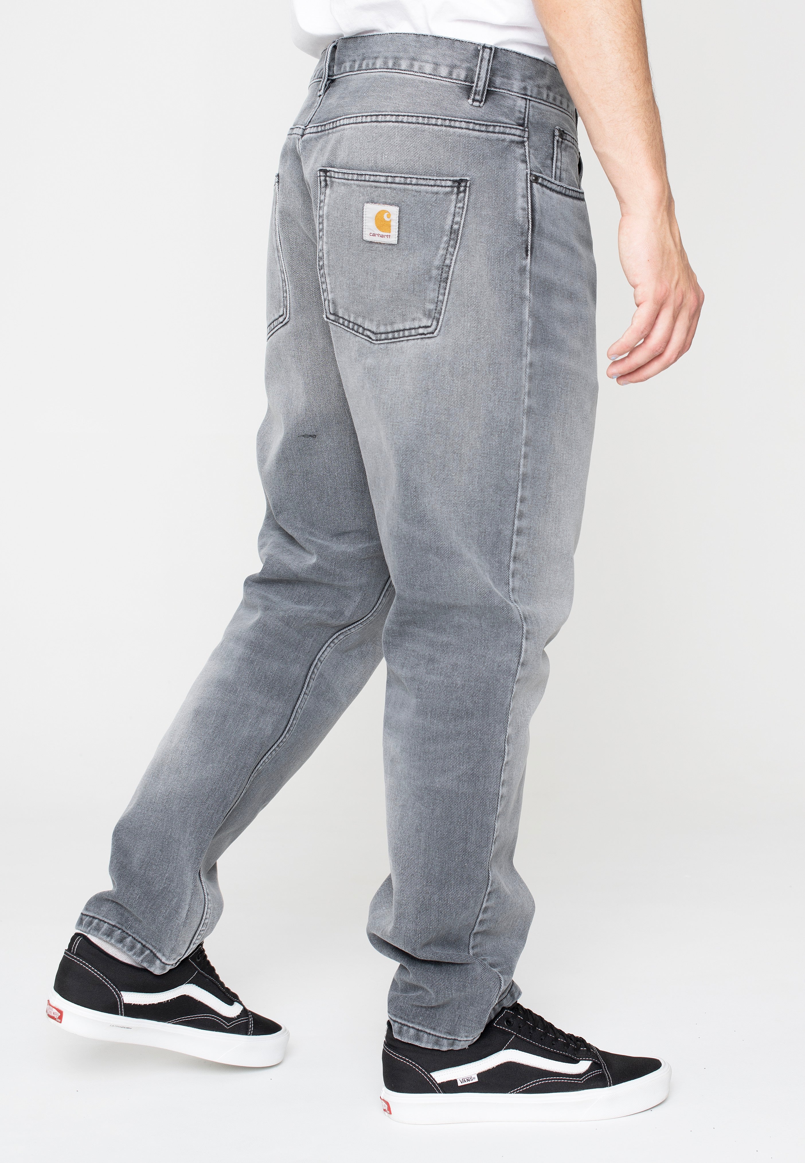 Carhartt WIP Newel Light Used Wash Black - Jeans | Impericon