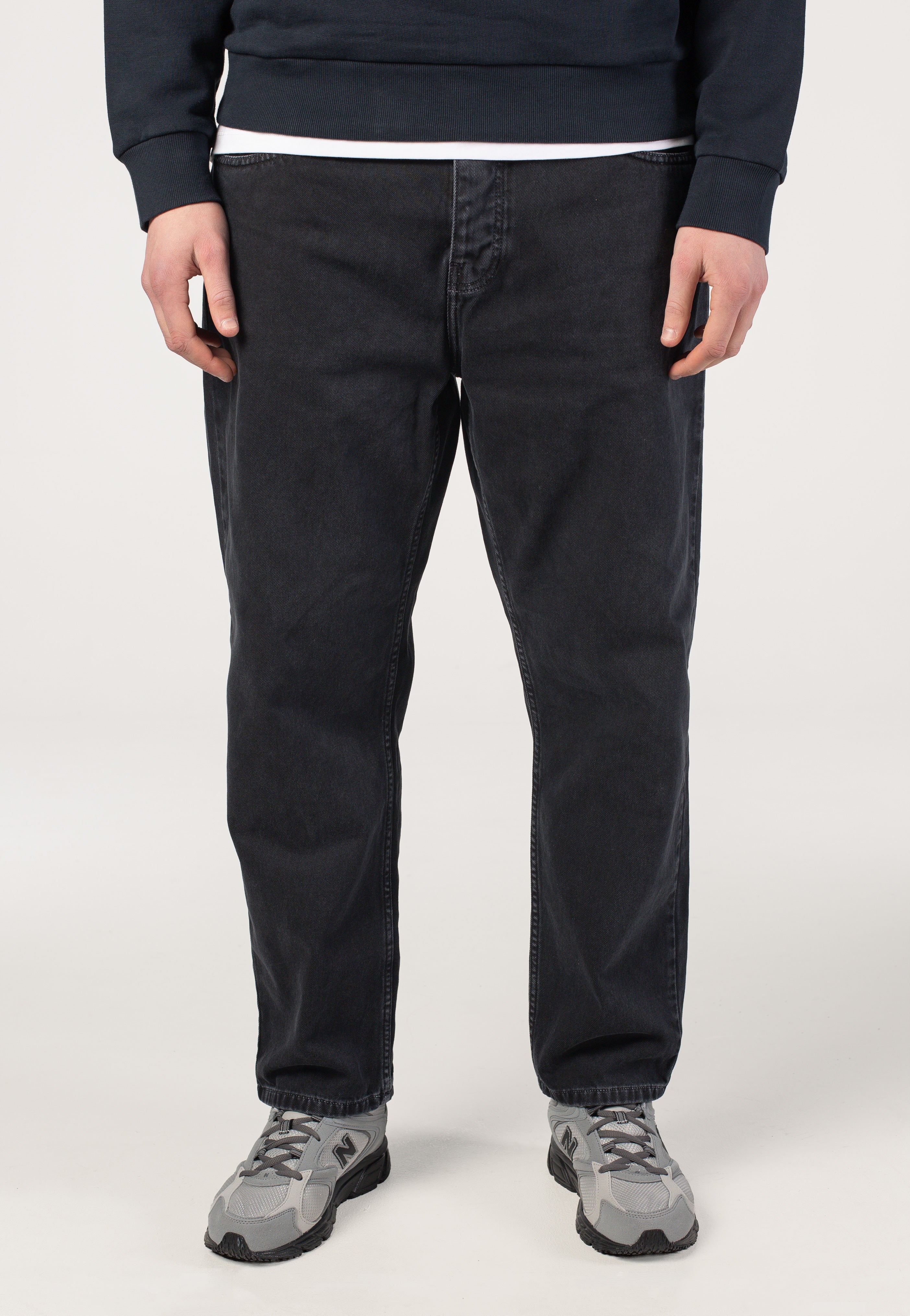 Carhartt WIP - Newel Stone Dyed Black - Jeans | Men-Image