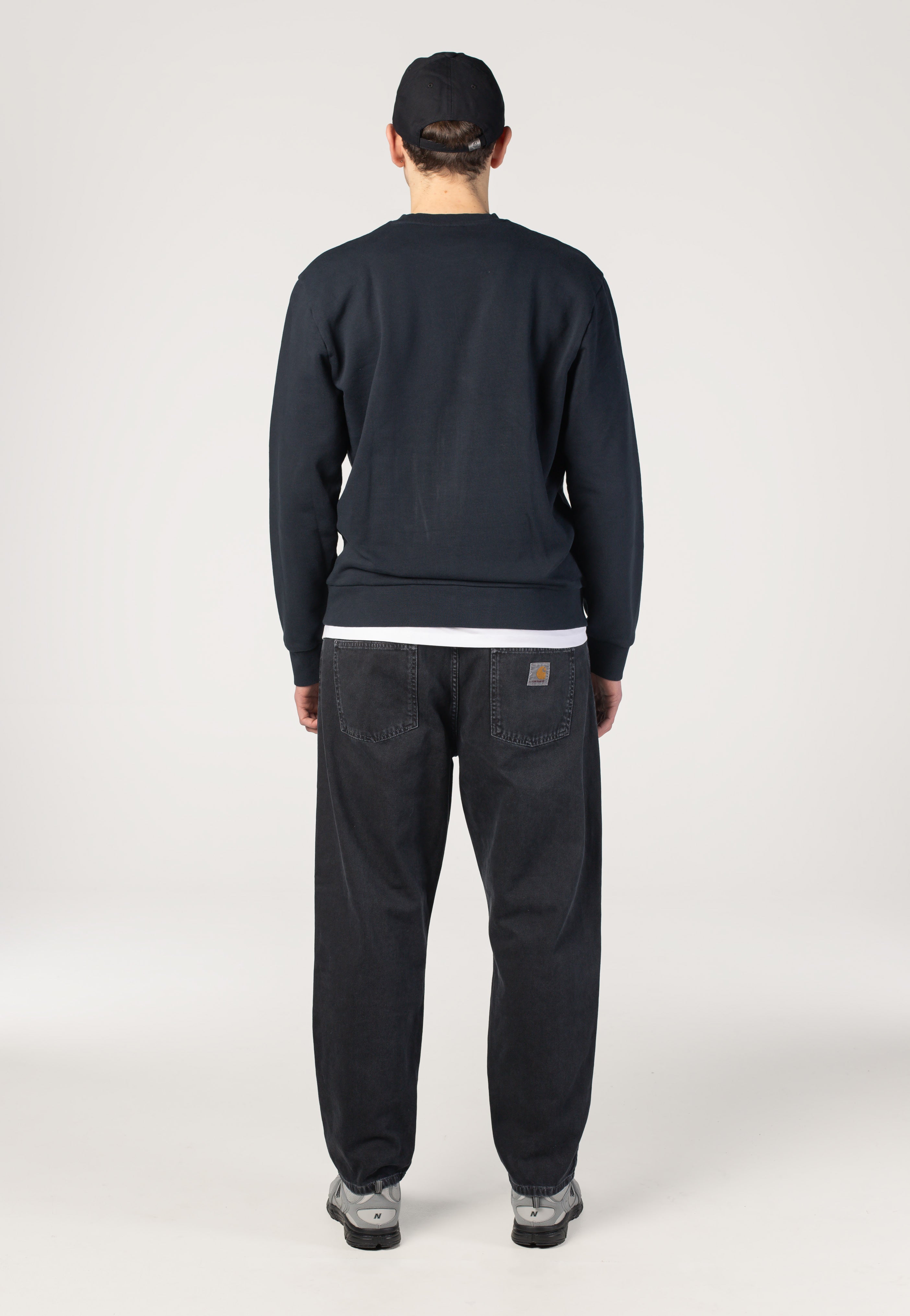 Carhartt WIP - Newel Stone Dyed Black - Jeans | Men-Image