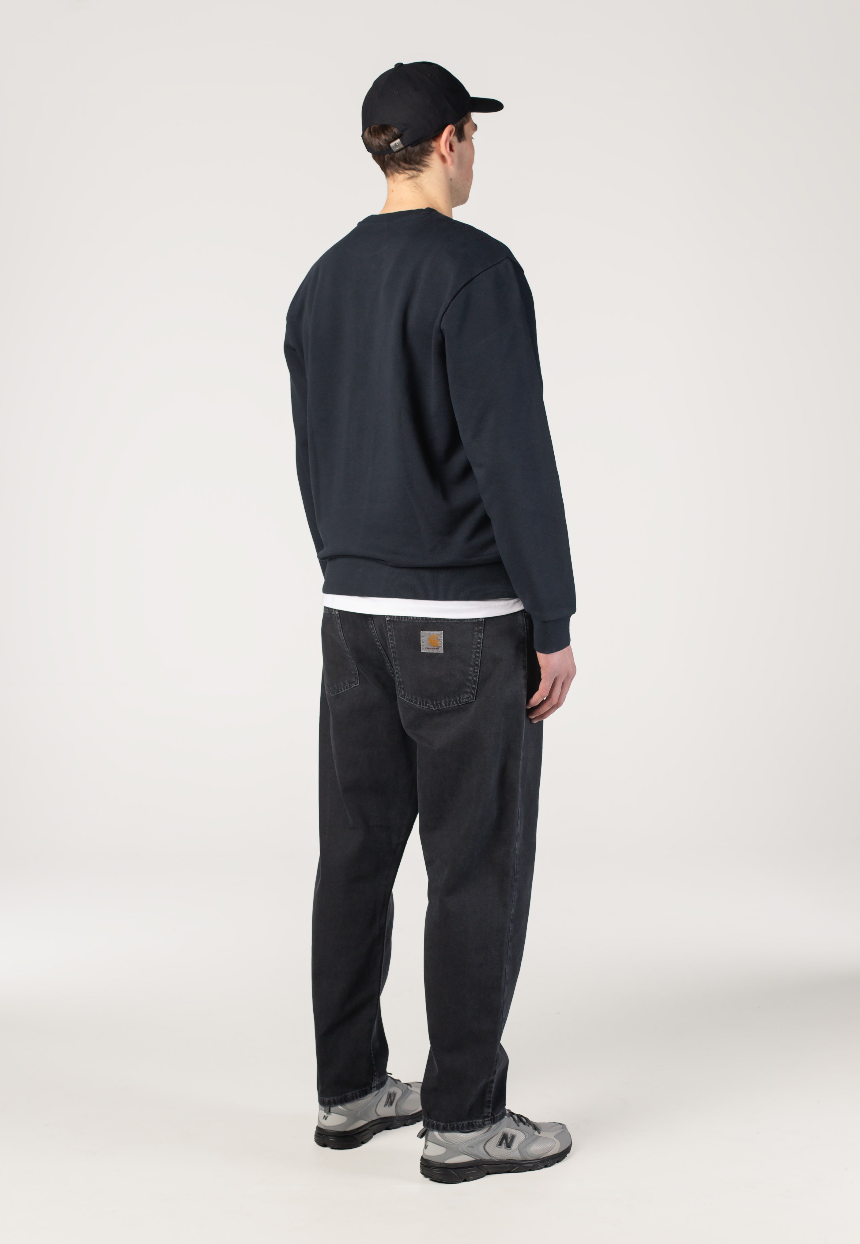 Carhartt WIP - Newel Stone Dyed Black - Jeans | Men-Image
