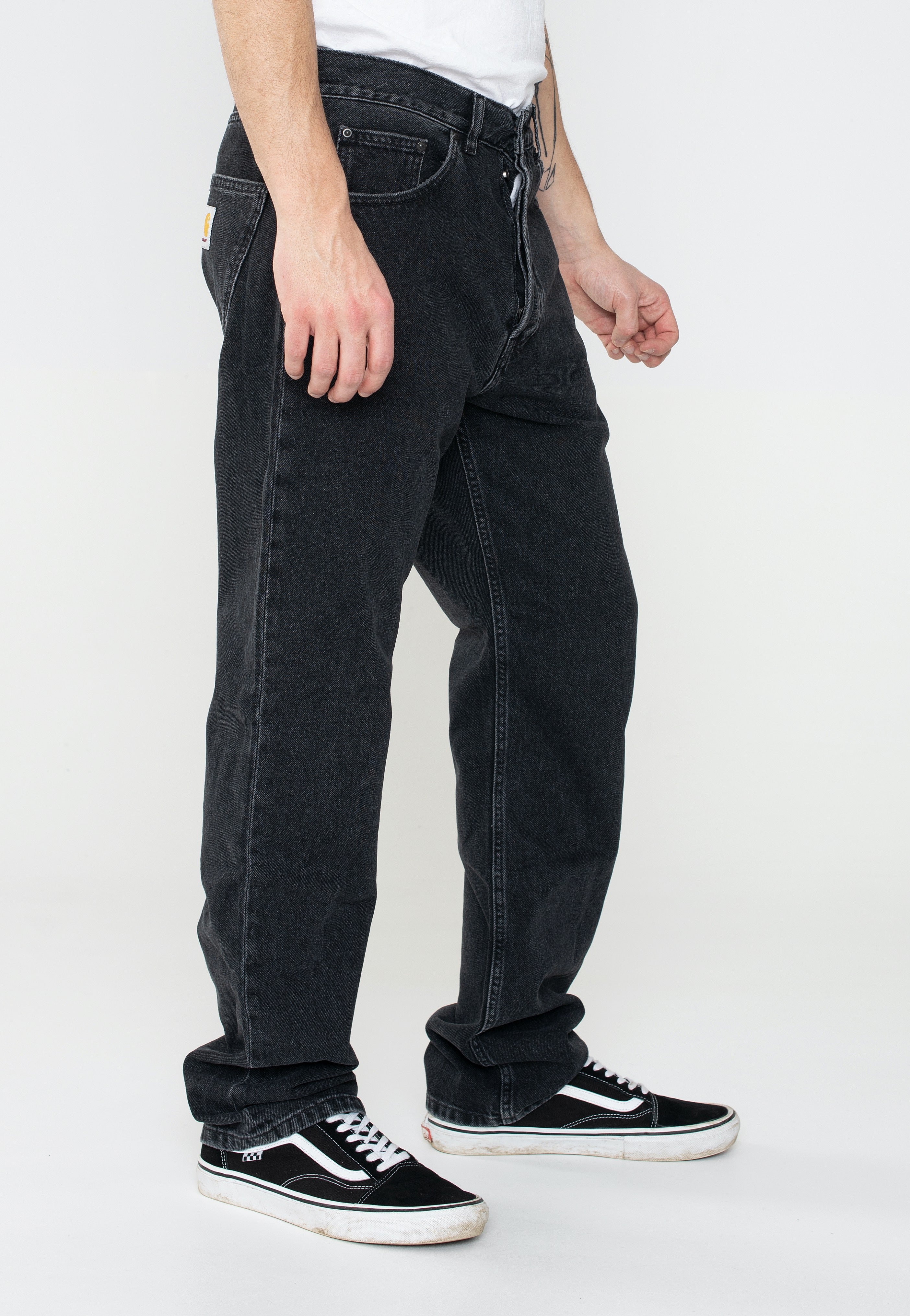 Carhartt WIP - Nolan Stone Washed Black - Jeans | Men-Image