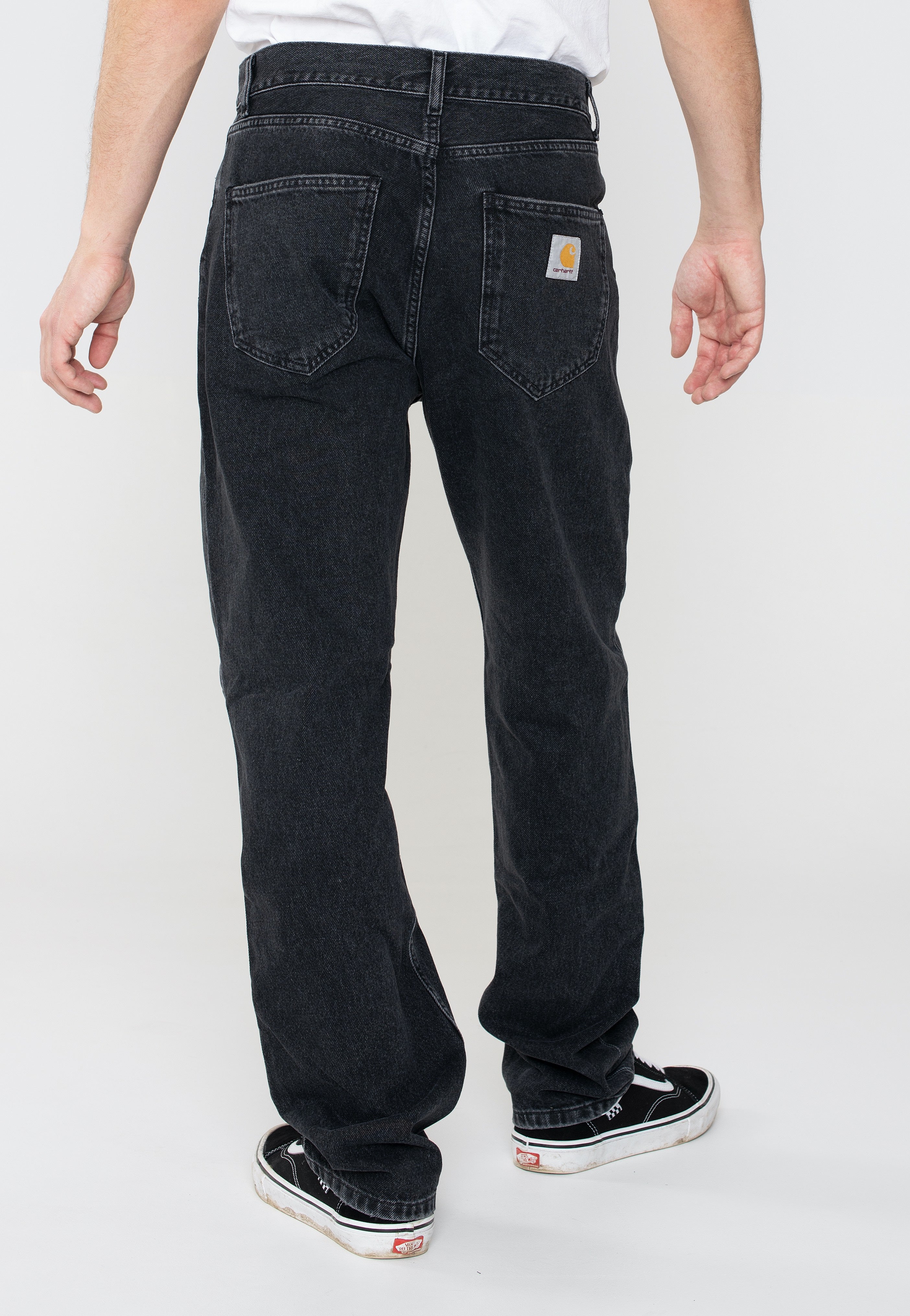 Carhartt WIP - Nolan Stone Washed Black - Jeans | Men-Image