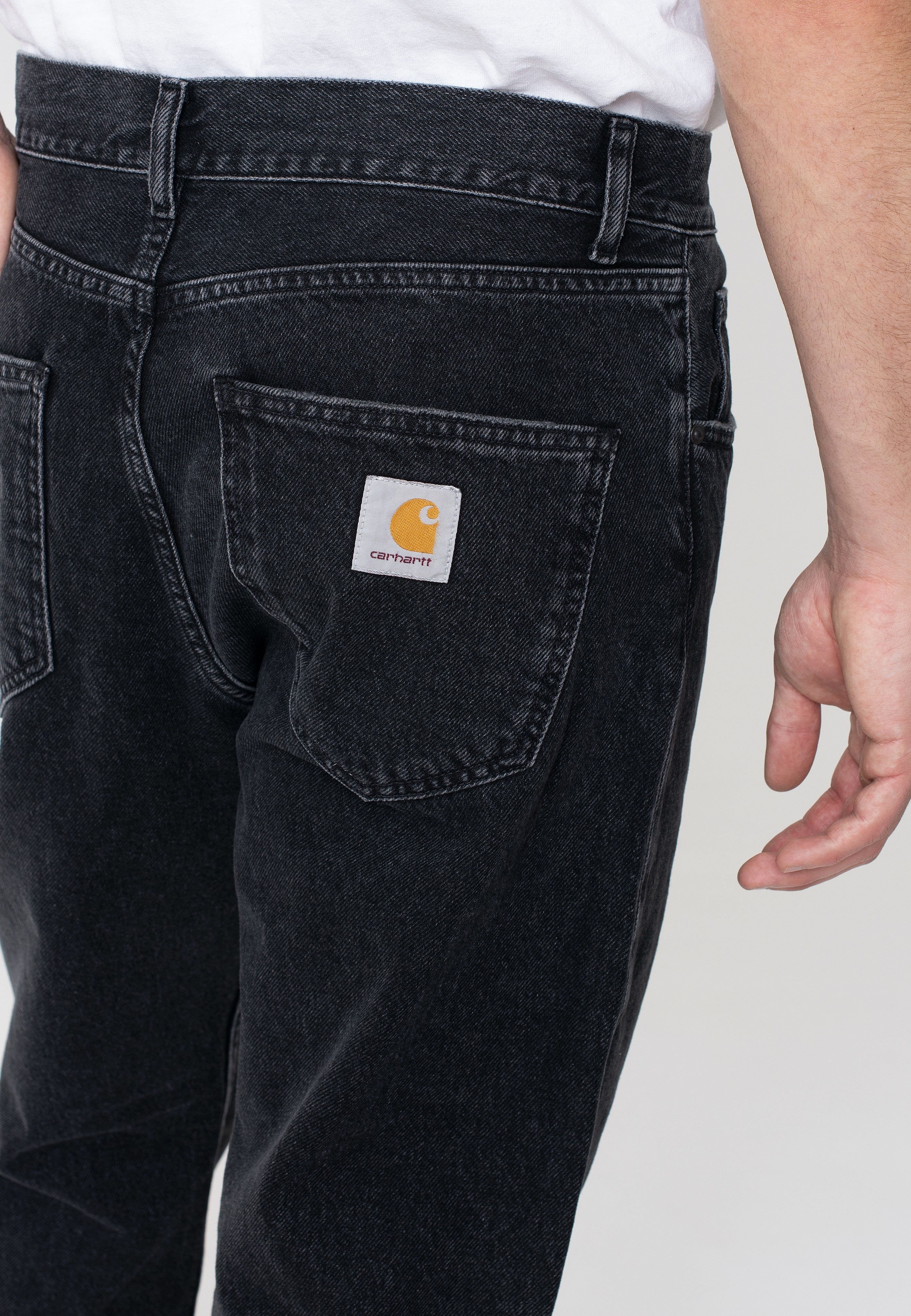 Carhartt WIP - Nolan Stone Washed Black - Jeans | Men-Image
